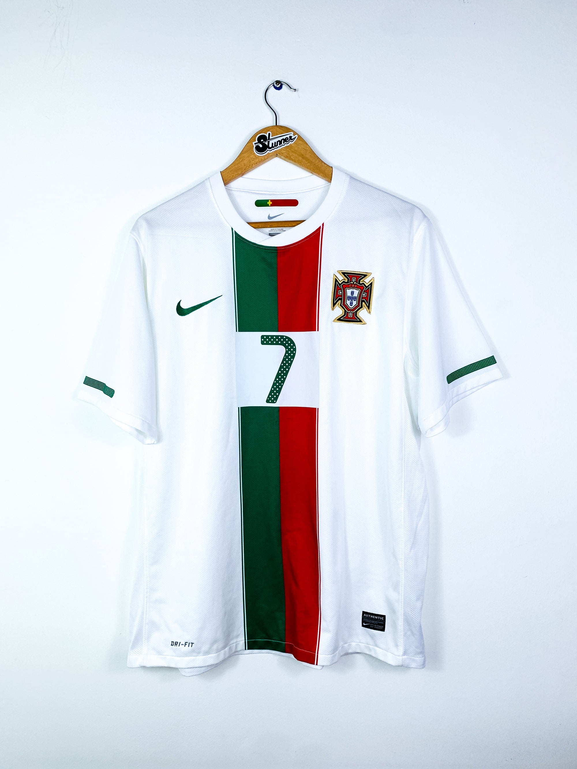 PORTUGAL 2010/2011 AWAY SHIRT #7 RONALDO