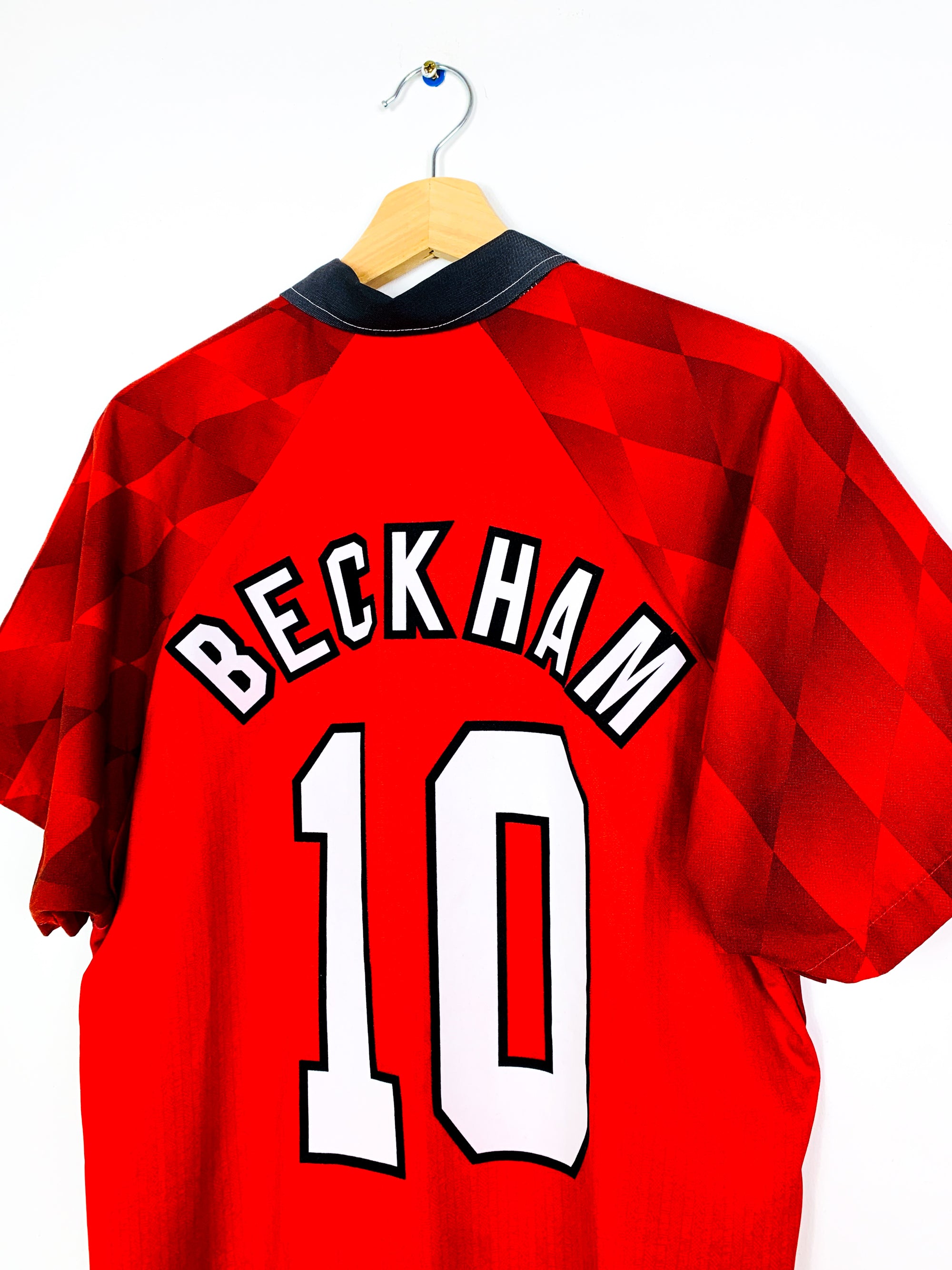 MANCHESTER UNITED 1996/1998 HOME SHIRT #10 BECKHAM [M]