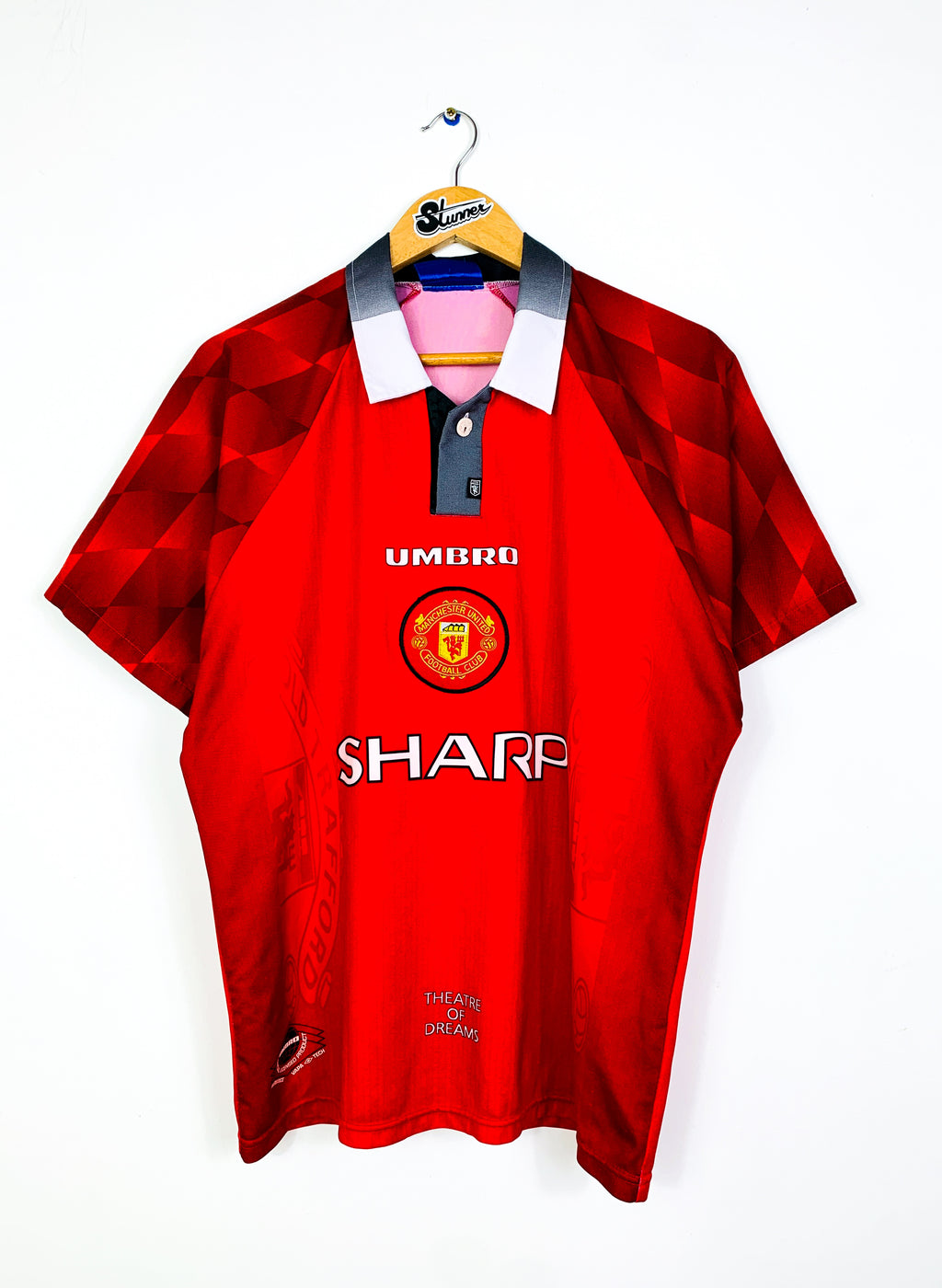 MANCHESTER UNITED 1996/1998 HOME SHIRT #10 BECKHAM [M]