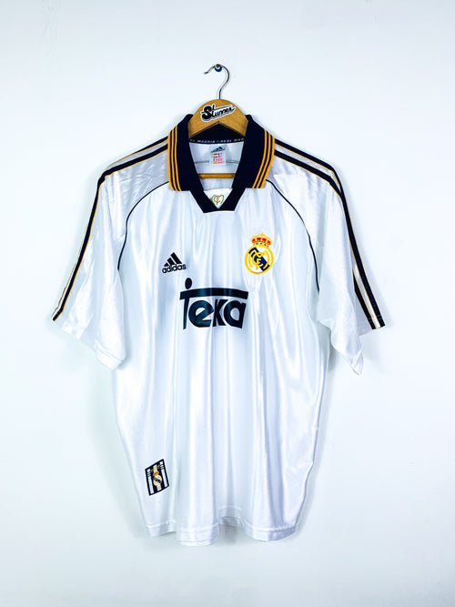 REAL MADRID 1998/2000 HOME SHIRT #7 RAUL