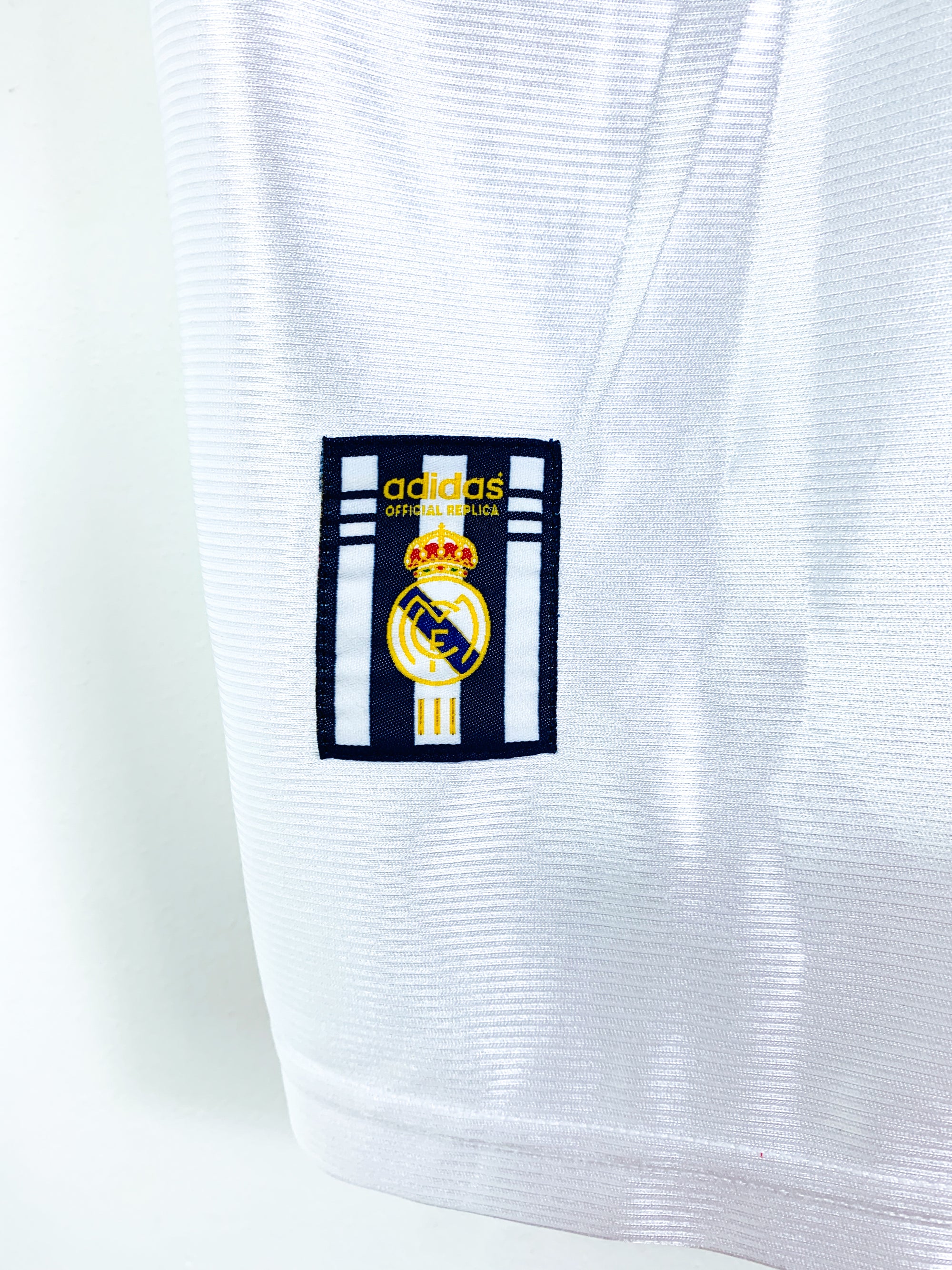 REAL MADRID 1998/2000 HOME SHIRT #7 RAUL