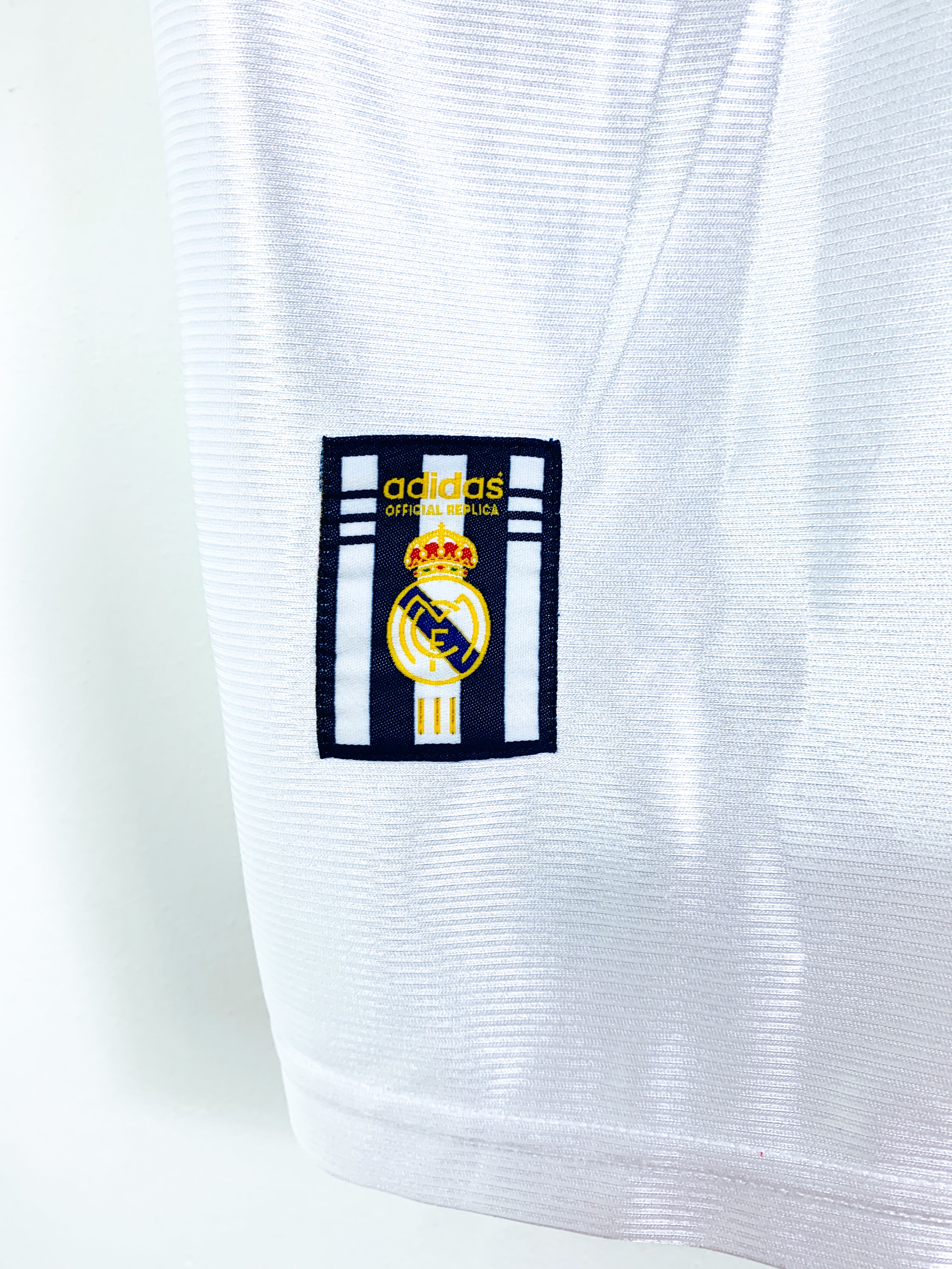 REAL MADRID 1998/2000 HOME SHIRT #7 RAUL