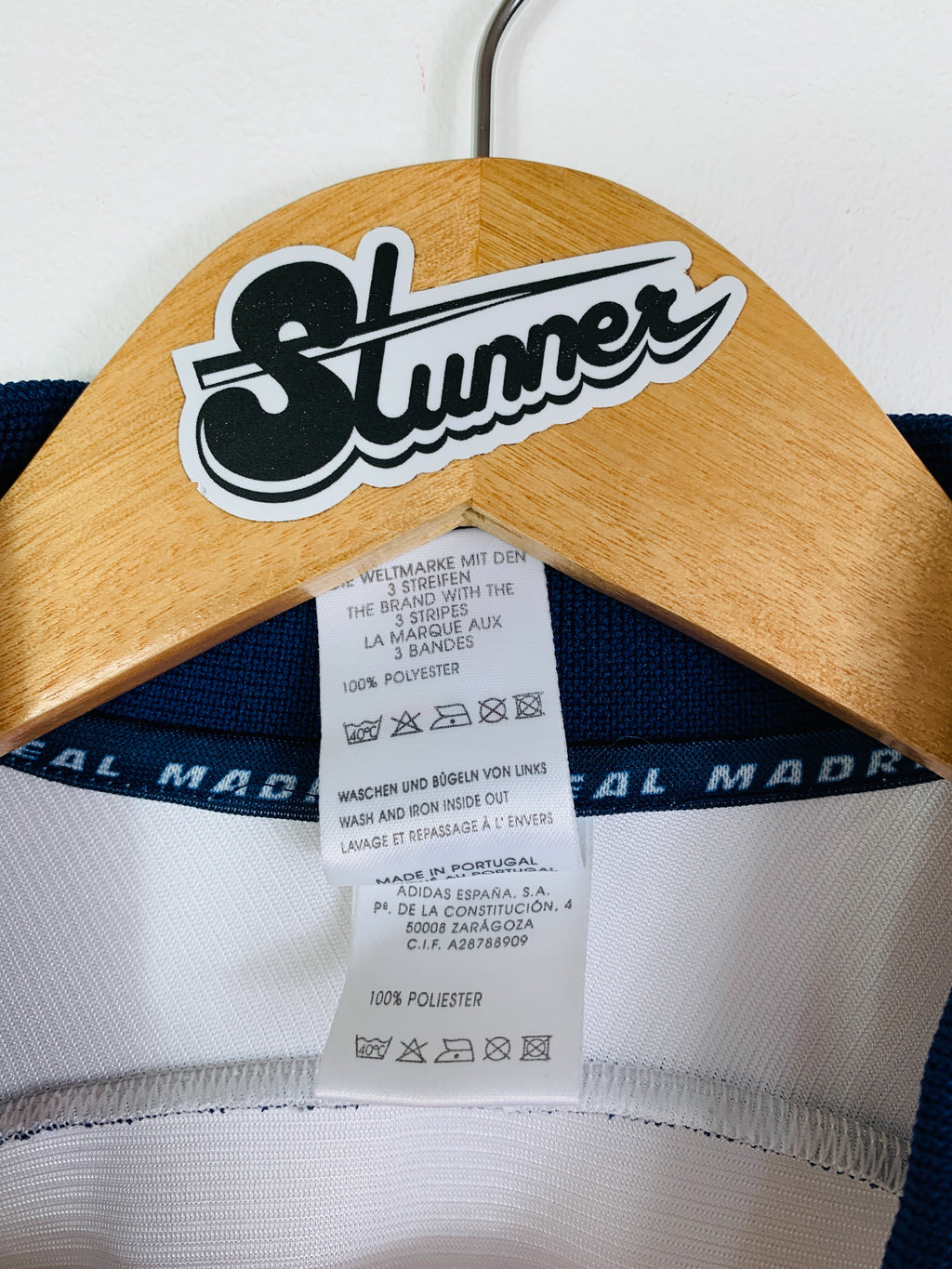 REAL MADRID 1998/2000 HOME SHIRT #7 RAUL
