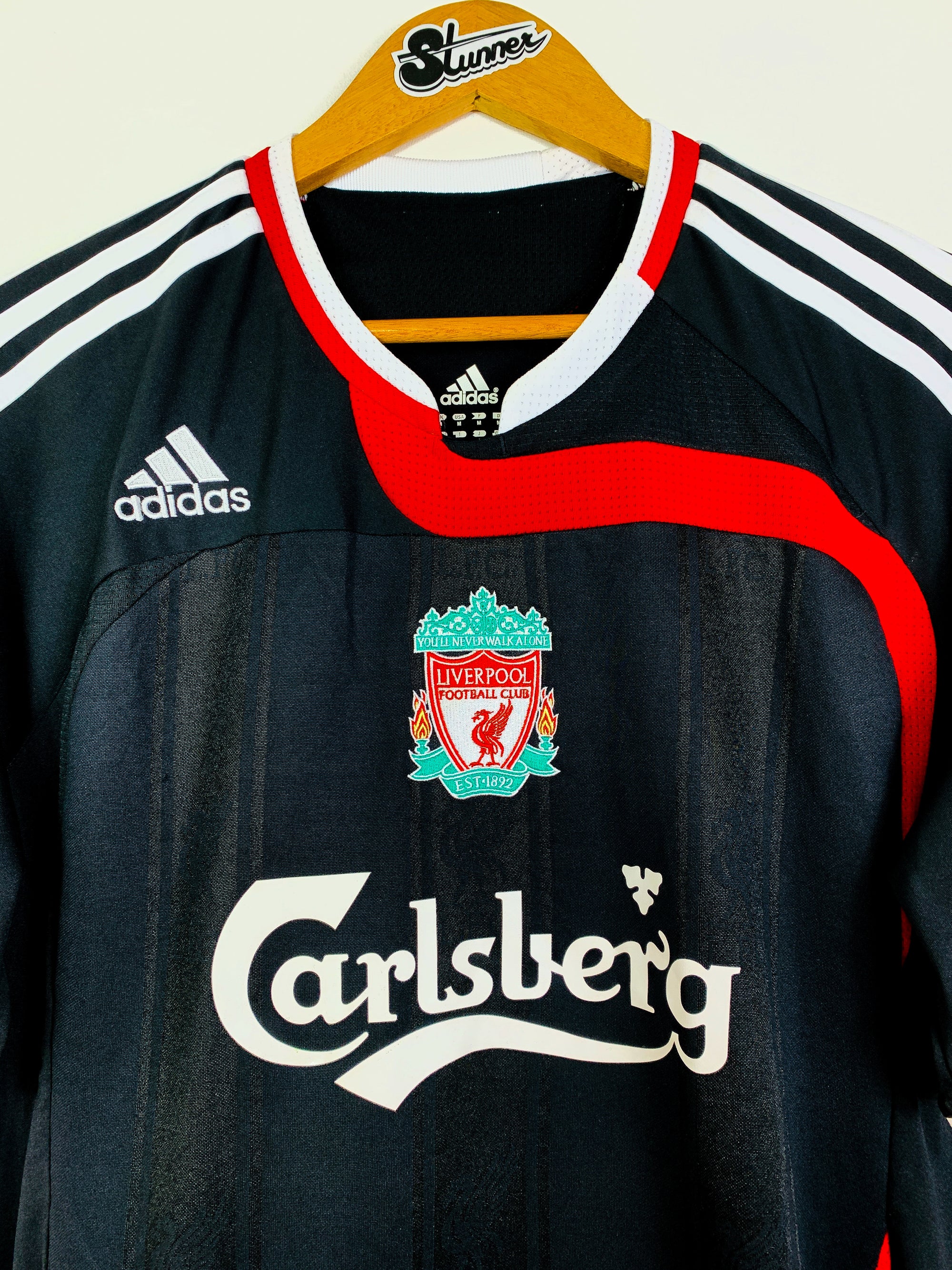 LIVERPOOL 2007/2008 THIRD SHIRT #8 GERRARD