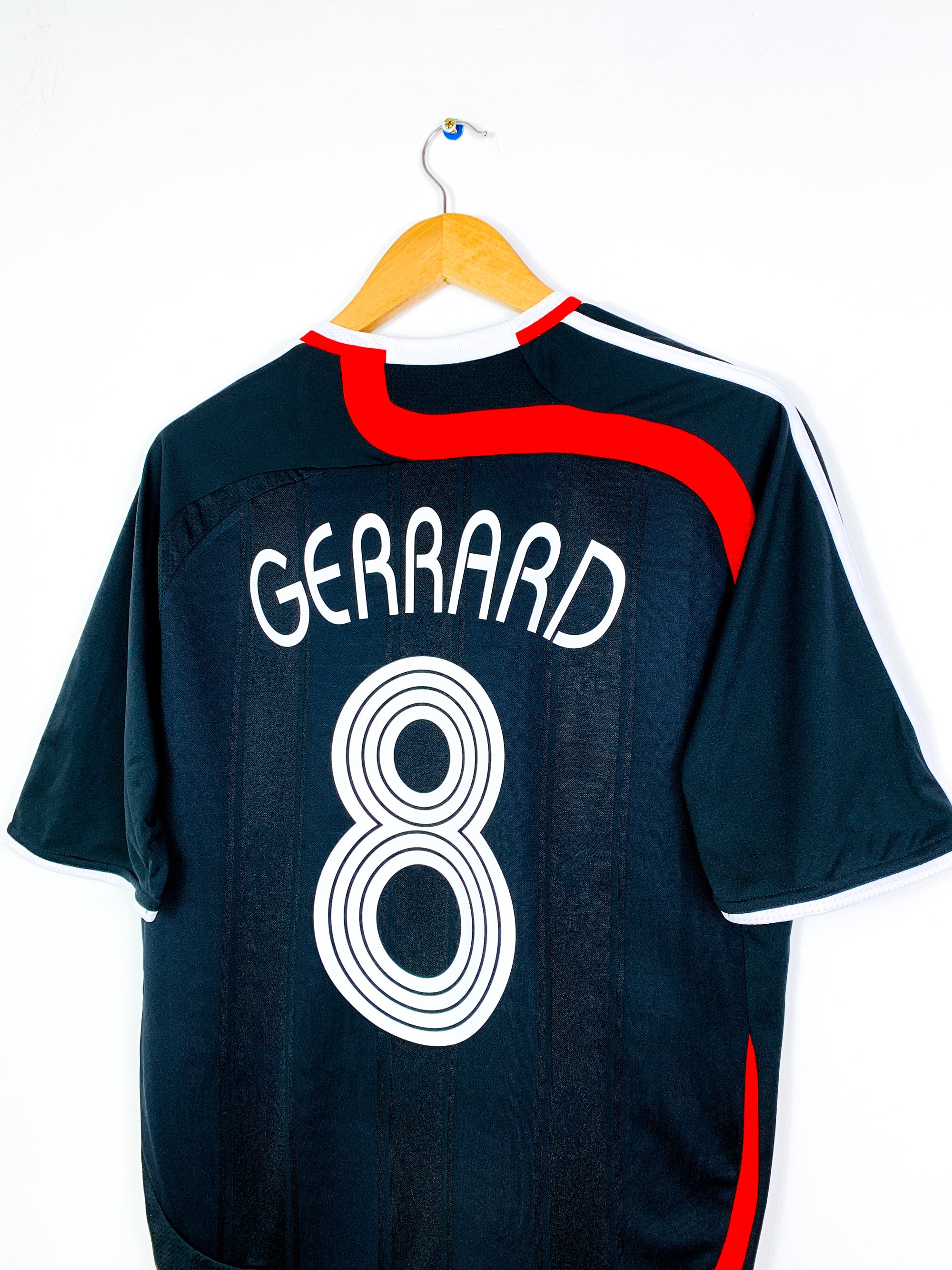 LIVERPOOL 2007/2008 THIRD SHIRT #8 GERRARD
