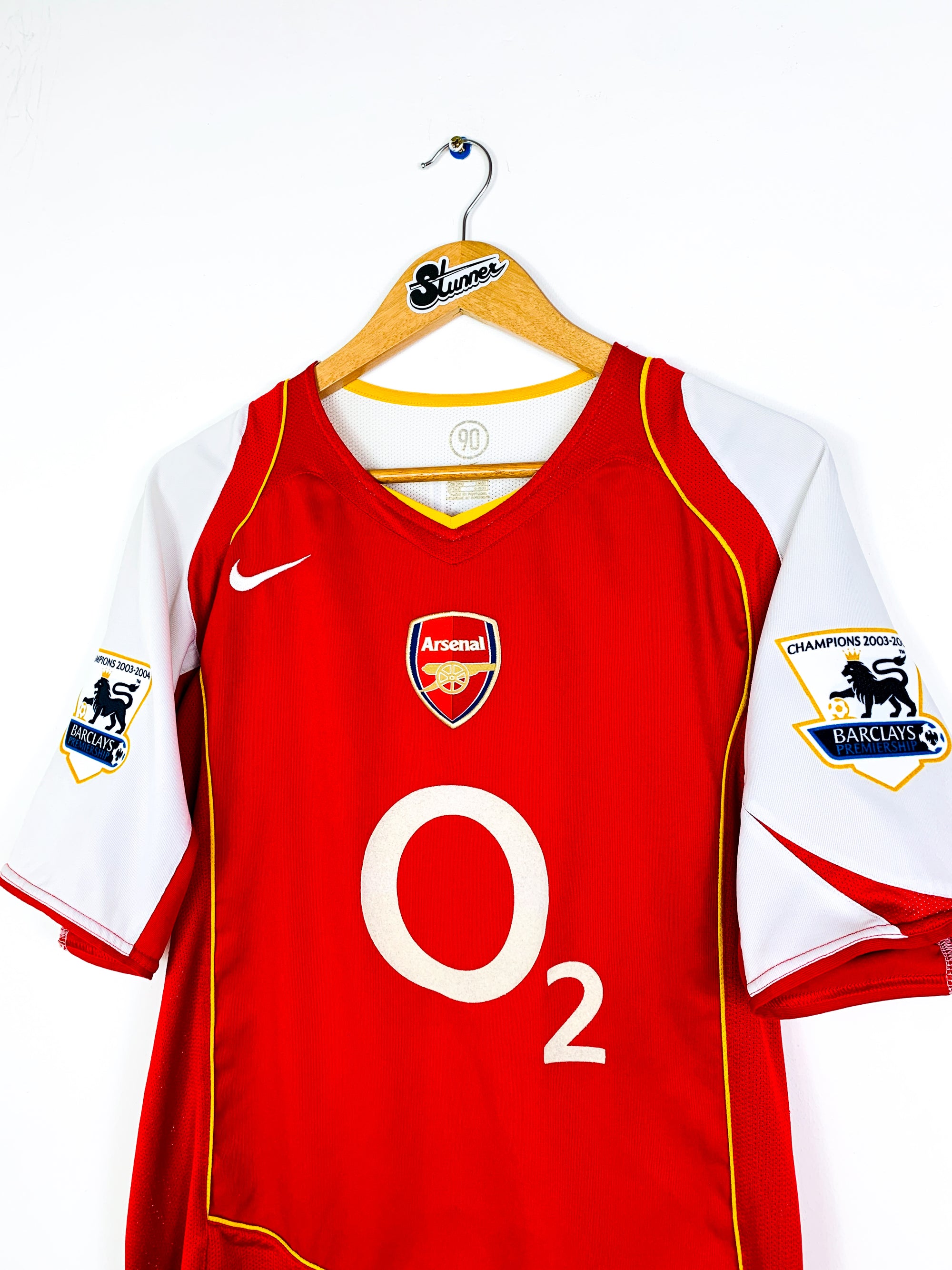 ARSENAL 2004/2005 HOME SHIRT #14 HENRY