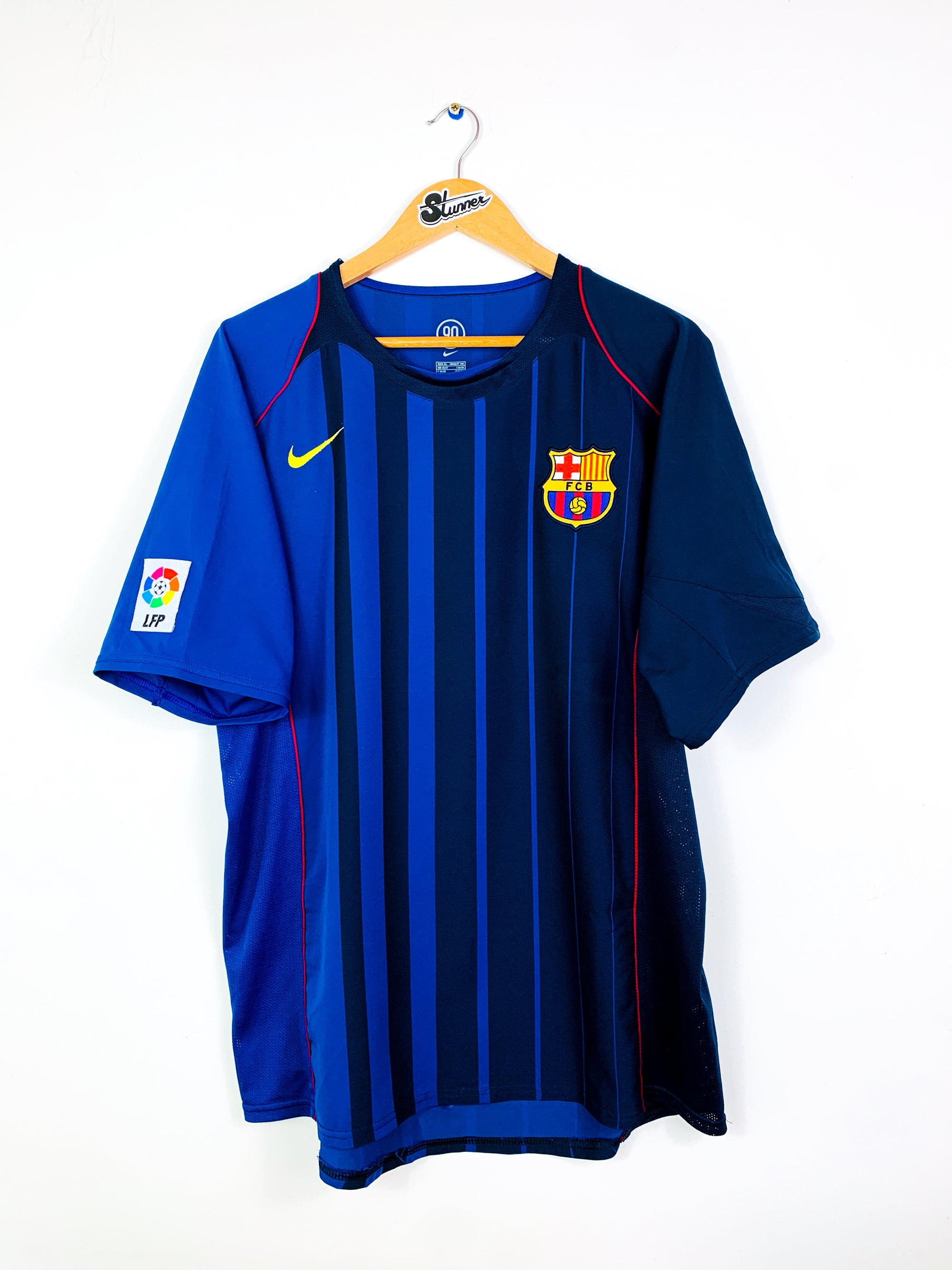 BARCELONA 2004/2005 AWAY SHIRT #30 MESSI [XL]