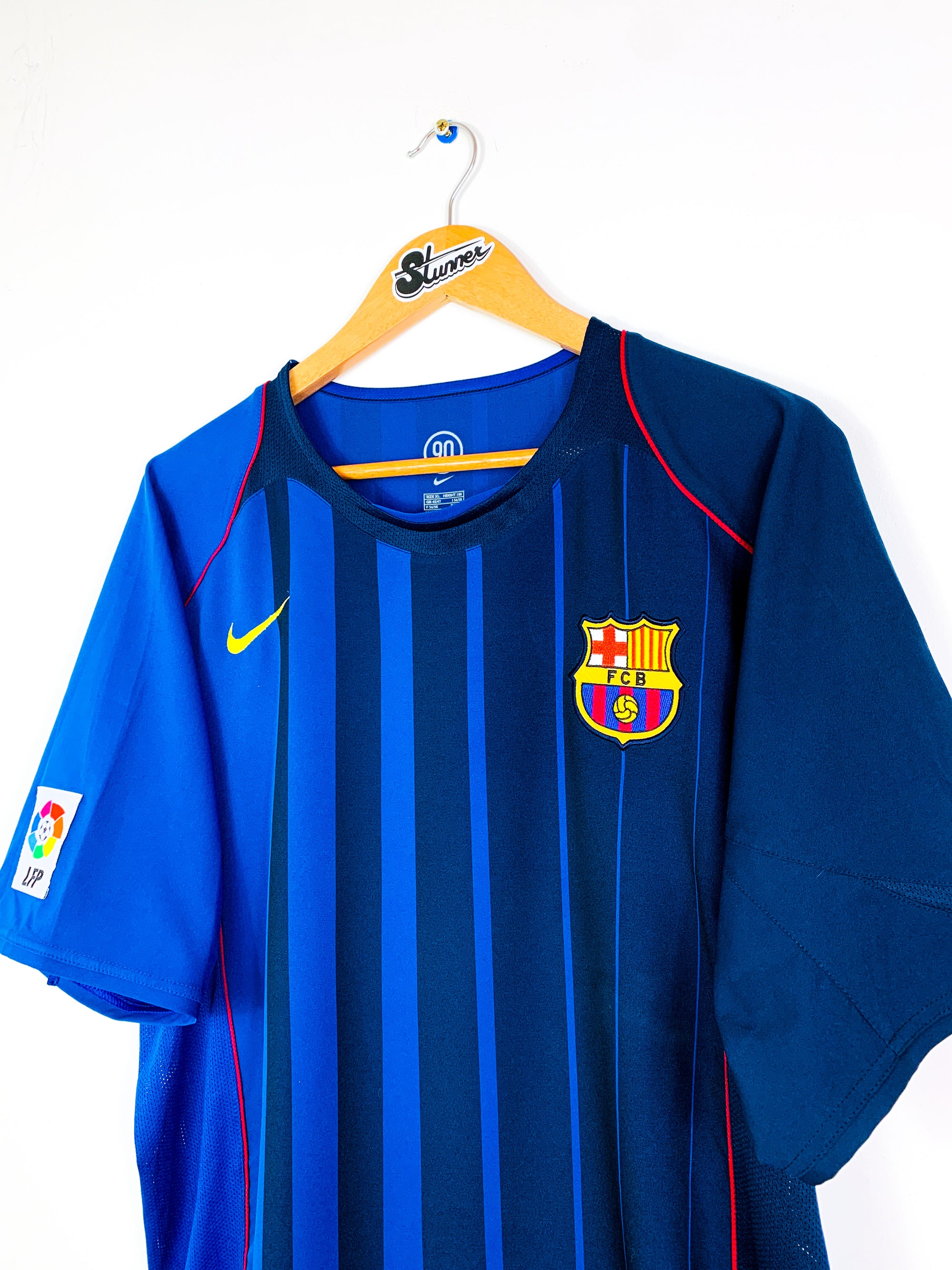 BARCELONA 2004/2005 AWAY SHIRT #30 MESSI [XL]