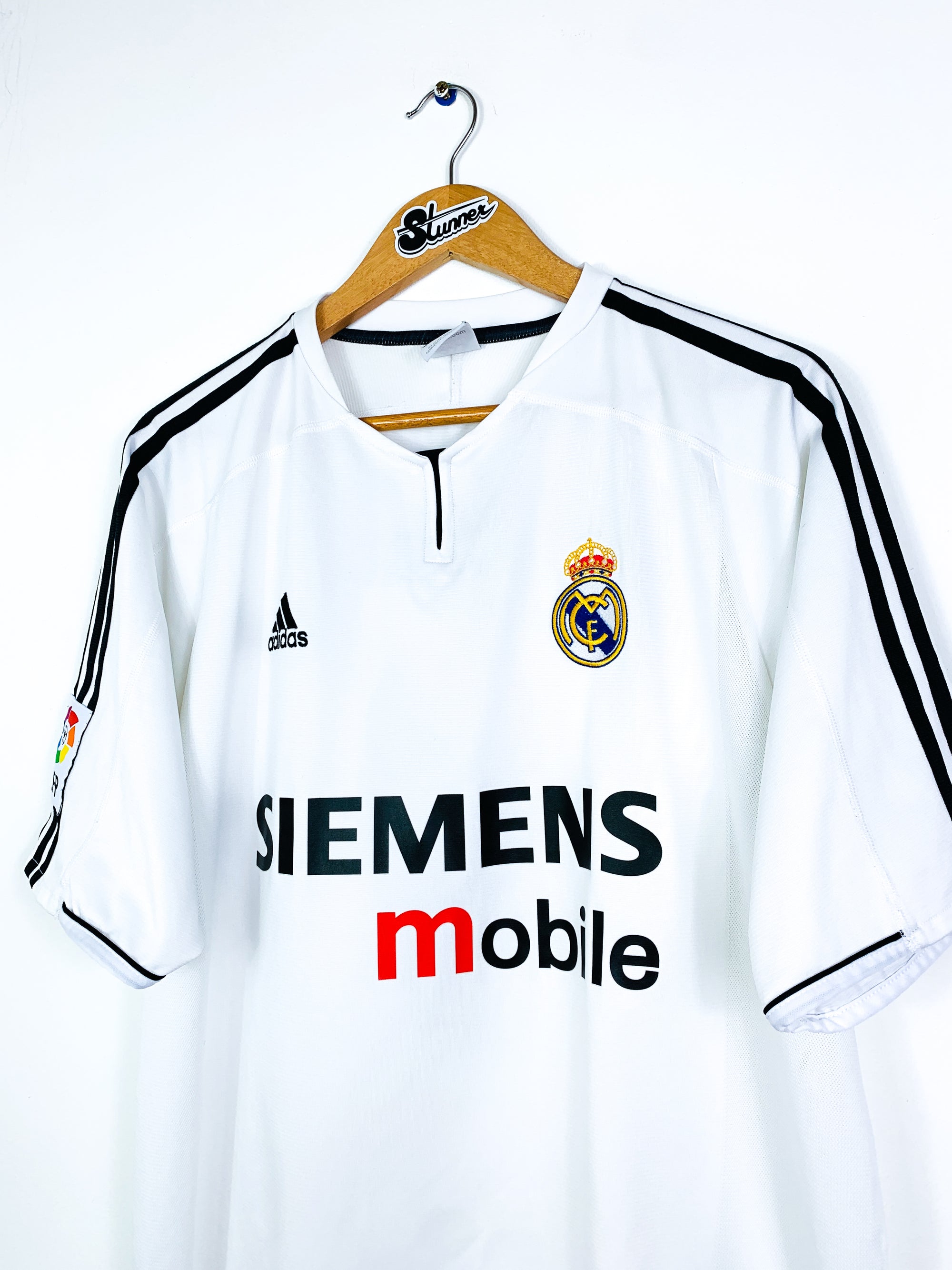 REAL MADRID 2003/2004 HOME SHIRT #9 RONALDO