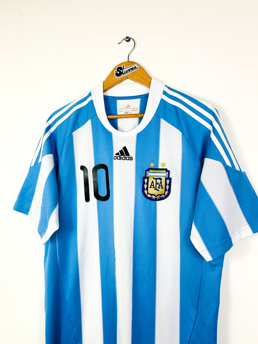 ARGENTINA 2010/2011 HOME SHIRT #10 MESSI
