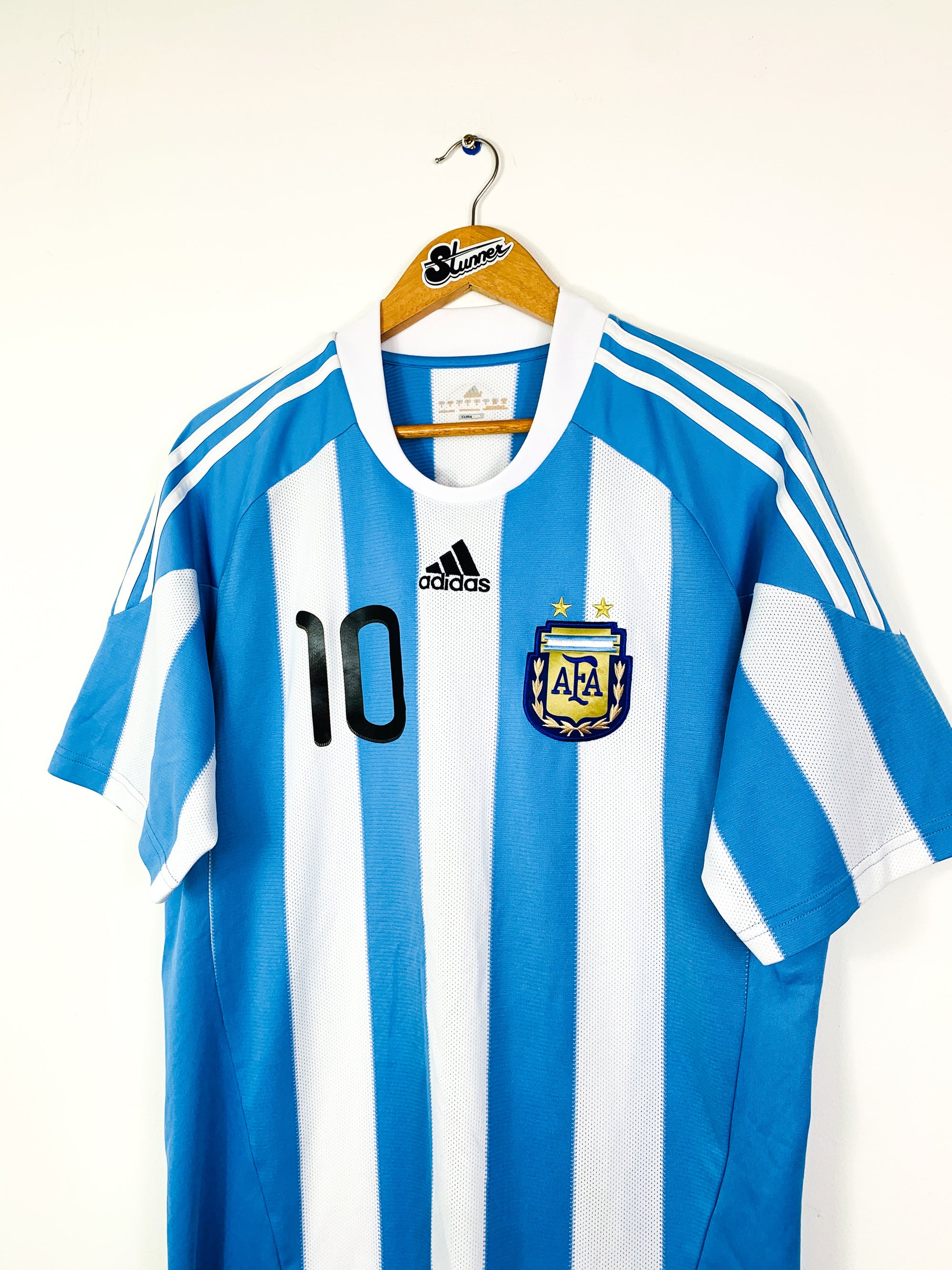 ARGENTINA 2010/2011 HOME SHIRT #10 MESSI