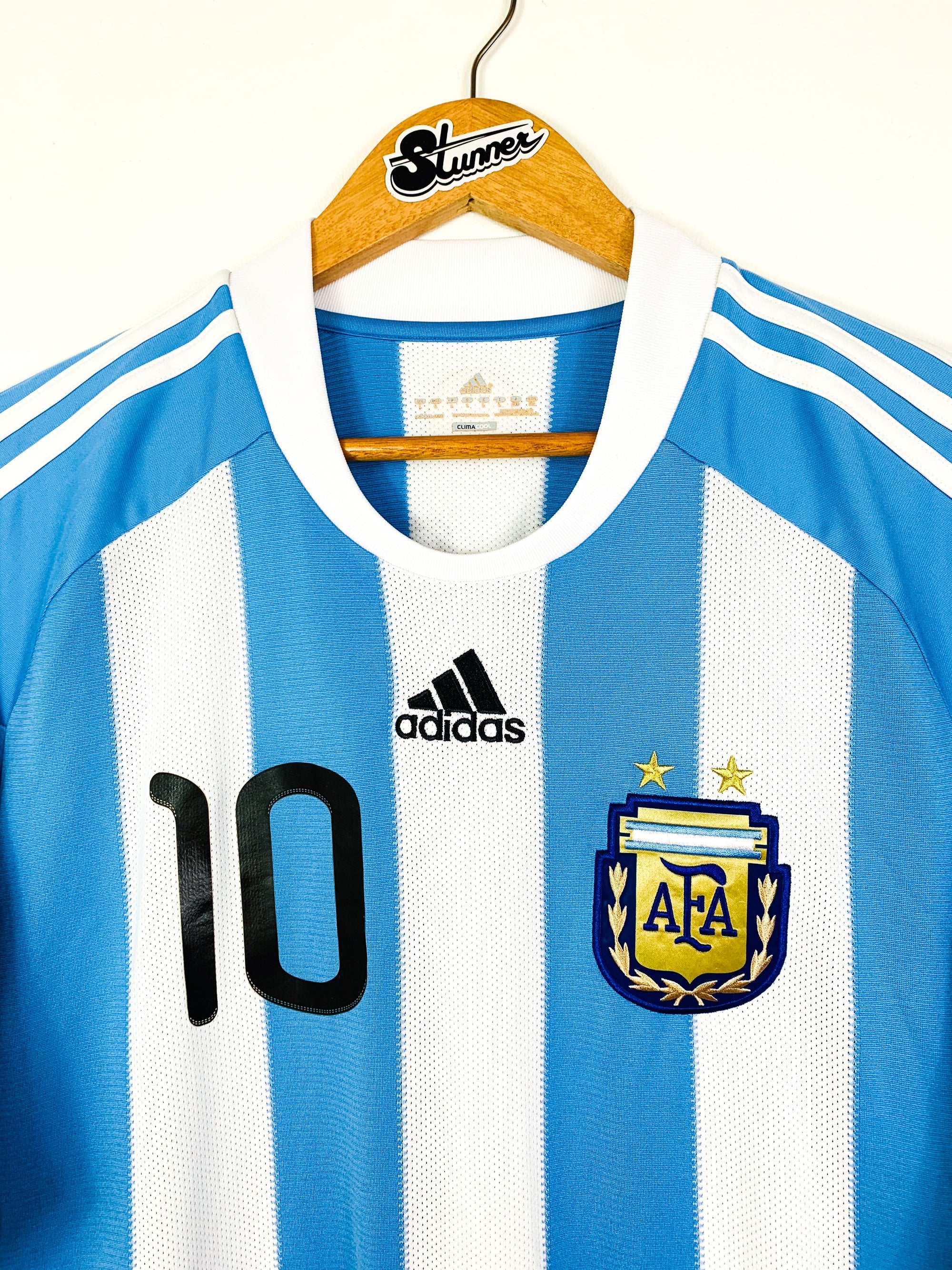 ARGENTINA 2010/2011 HOME SHIRT #10 MESSI