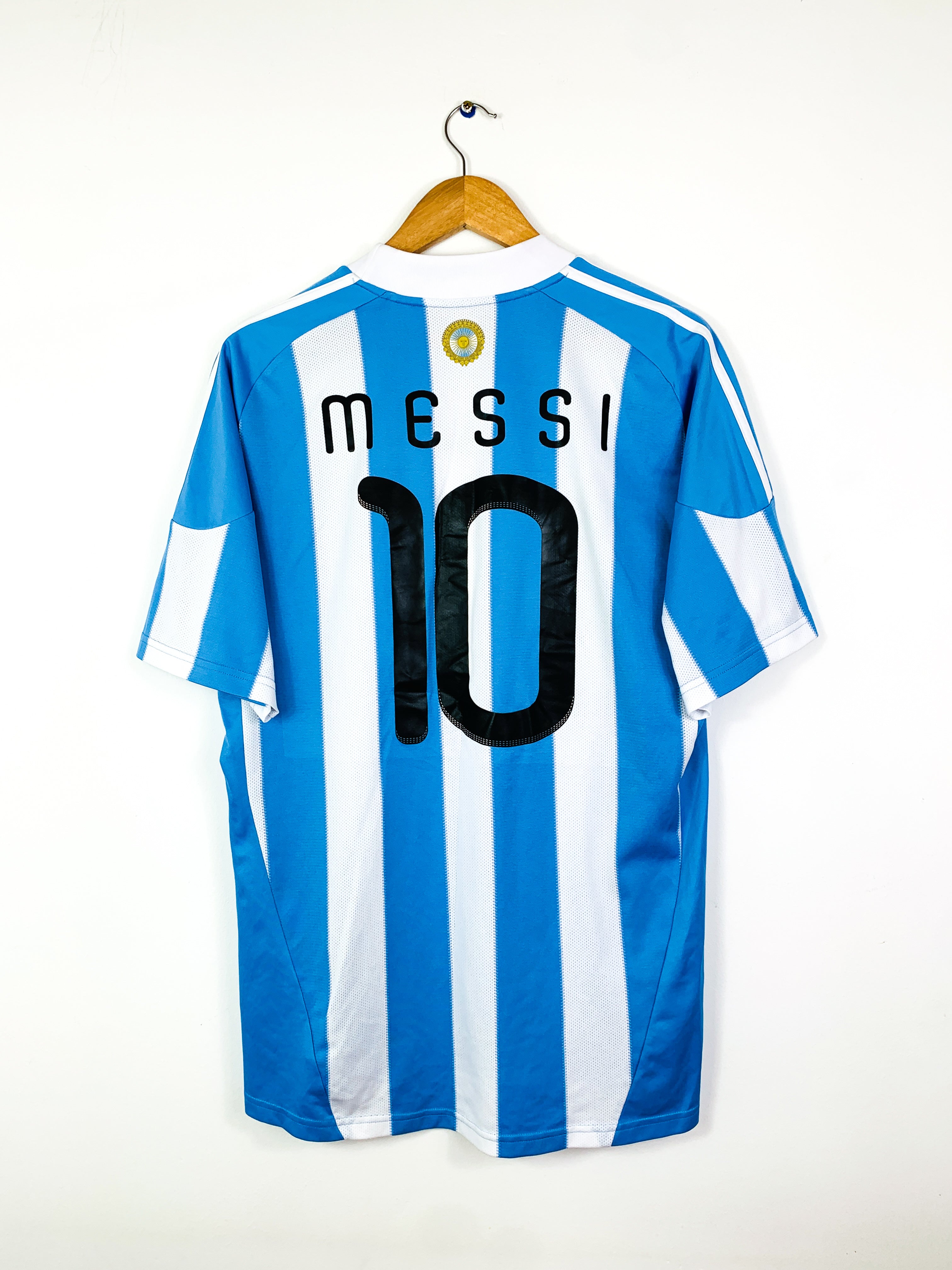 ARGENTINA 2010/2011 HOME SHIRT #10 MESSI