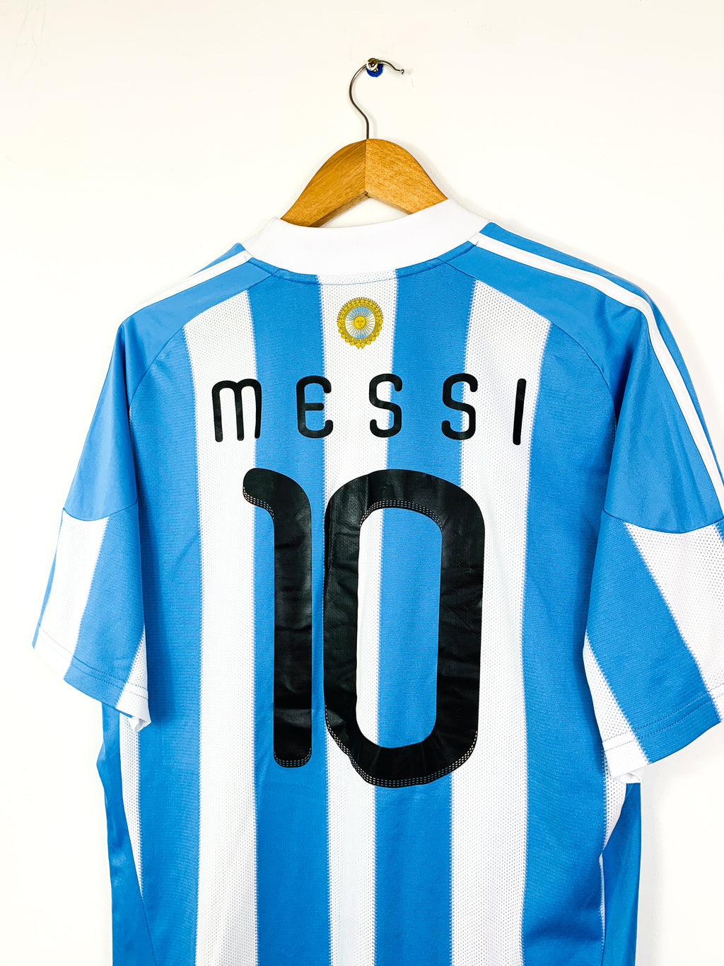ARGENTINA 2010/2011 HOME SHIRT #10 MESSI
