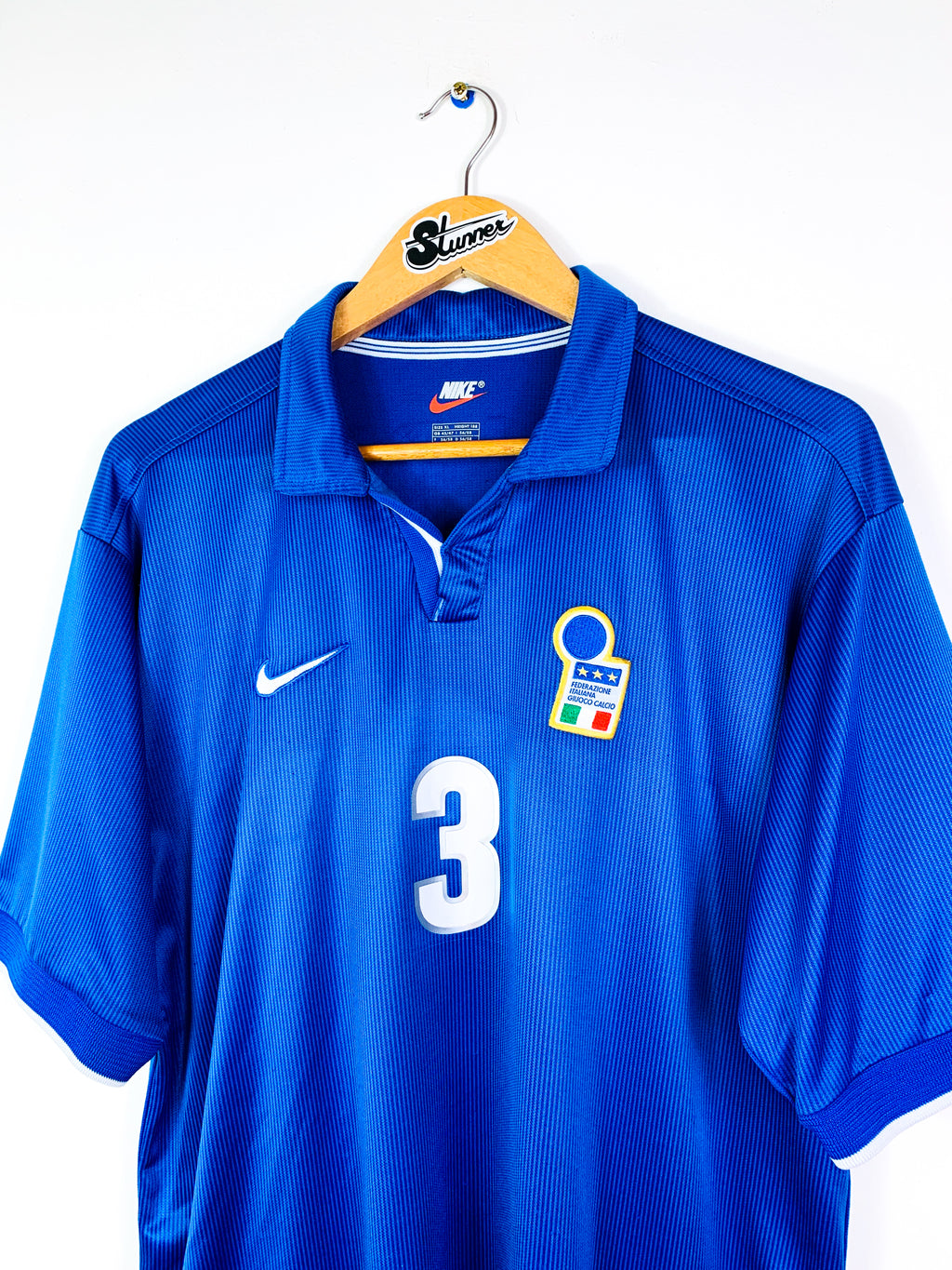 ITALY 1997/1998 HOME SHIRT #3 MALDINI