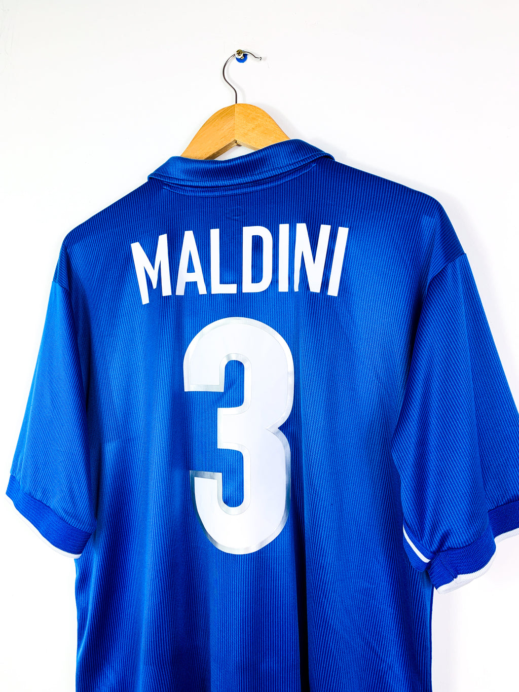 ITALY 1997/1998 HOME SHIRT #3 MALDINI