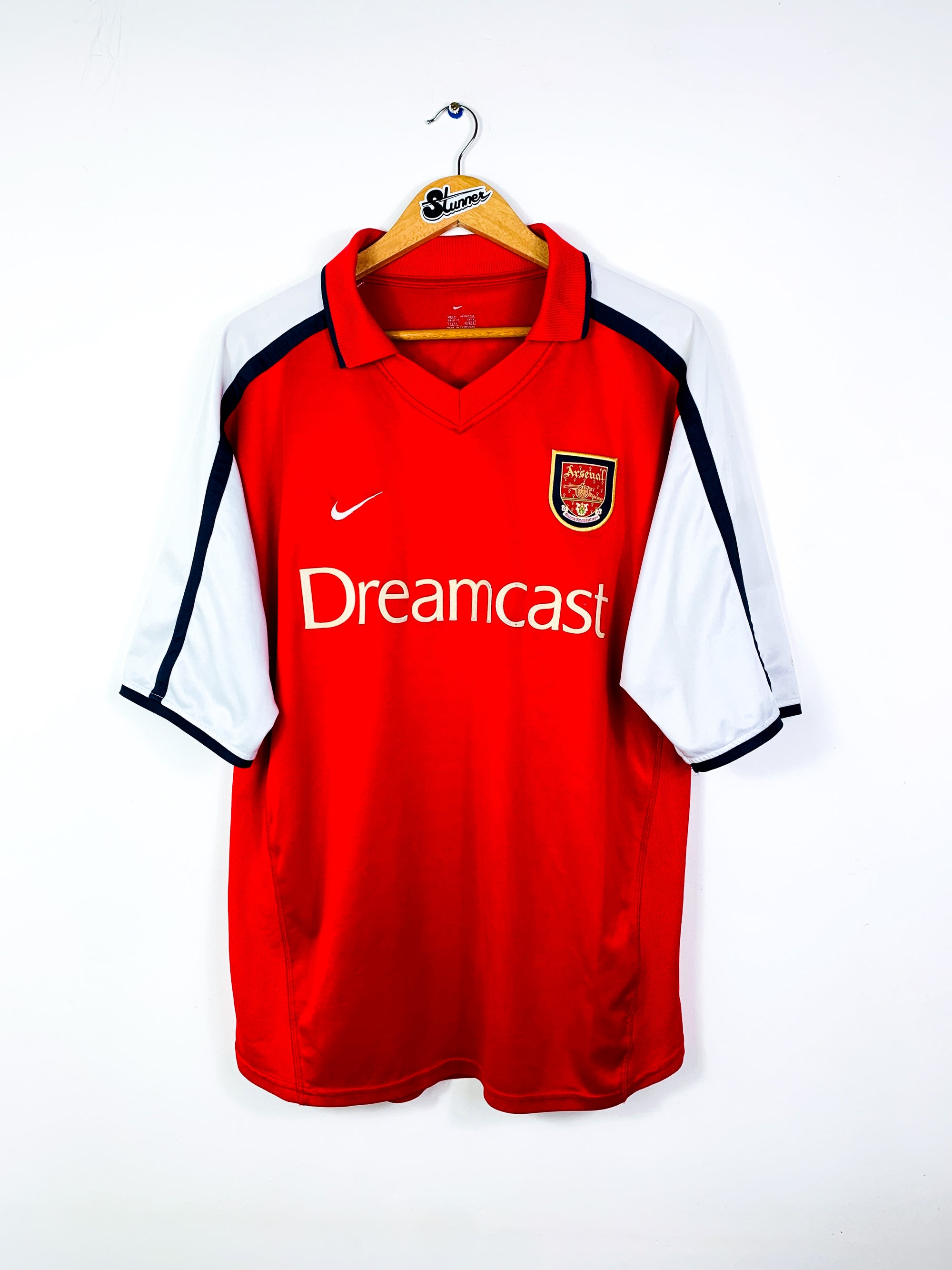 ARSENAL 2000/2002 HOME SHIRT #14 HENRY