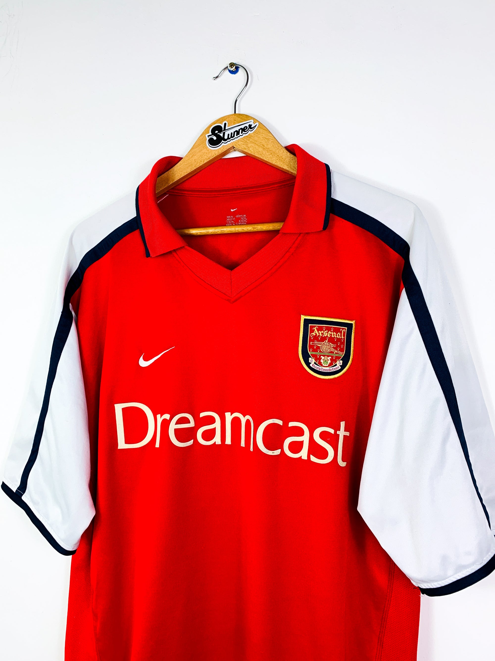 ARSENAL 2000/2002 HOME SHIRT #14 HENRY