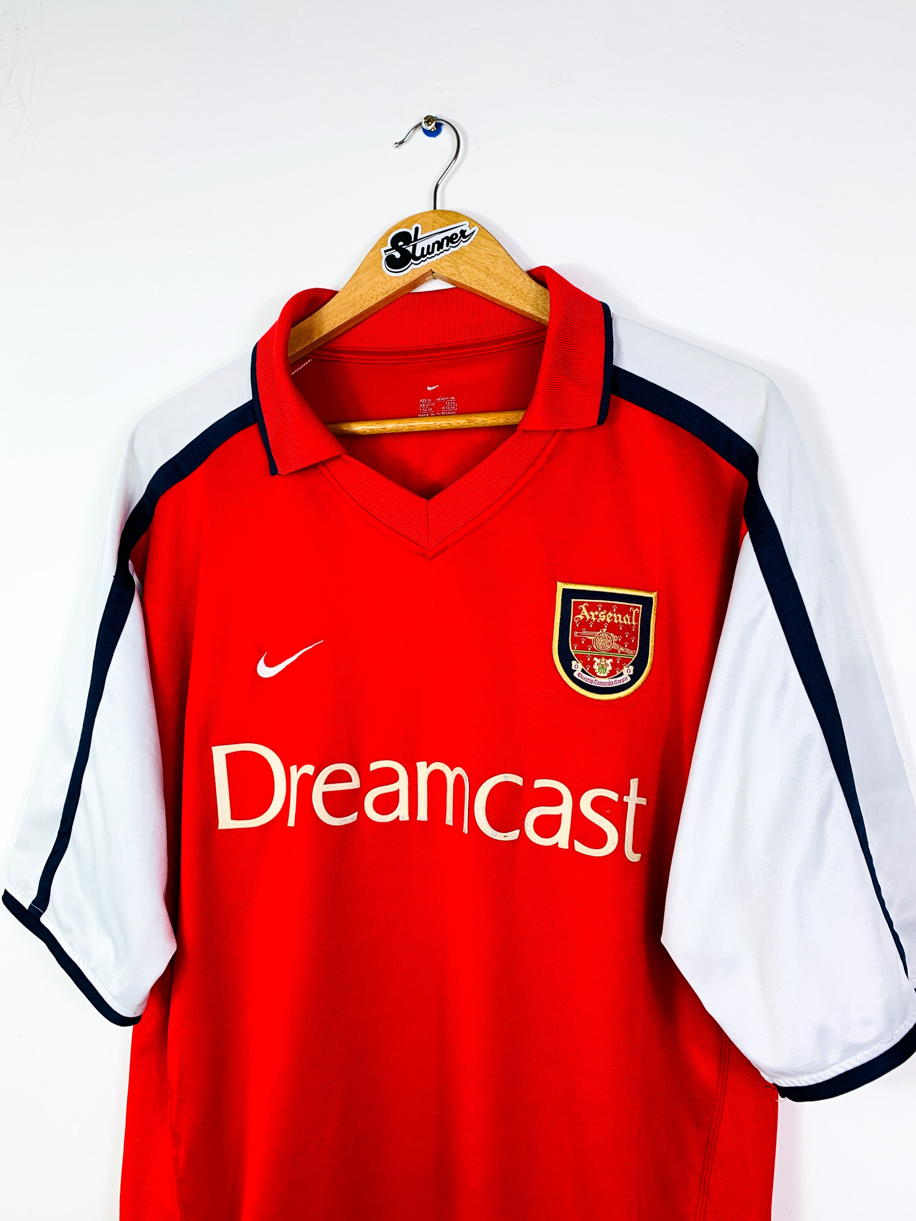 ARSENAL 2000/2002 HOME SHIRT #14 HENRY