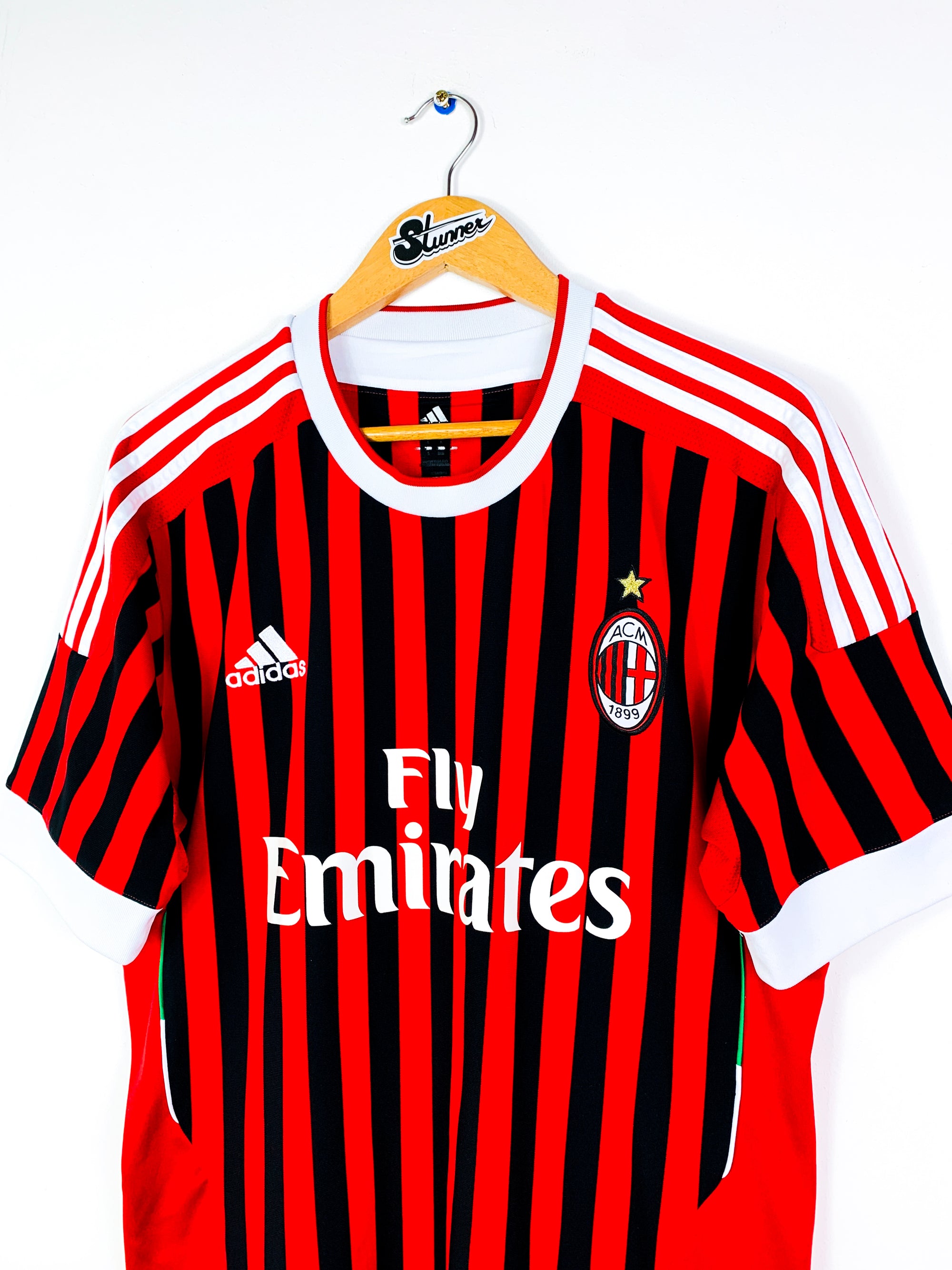 AC MILAN 2011/2012 HOME SHIRT #11 IBRAHIMOVIC