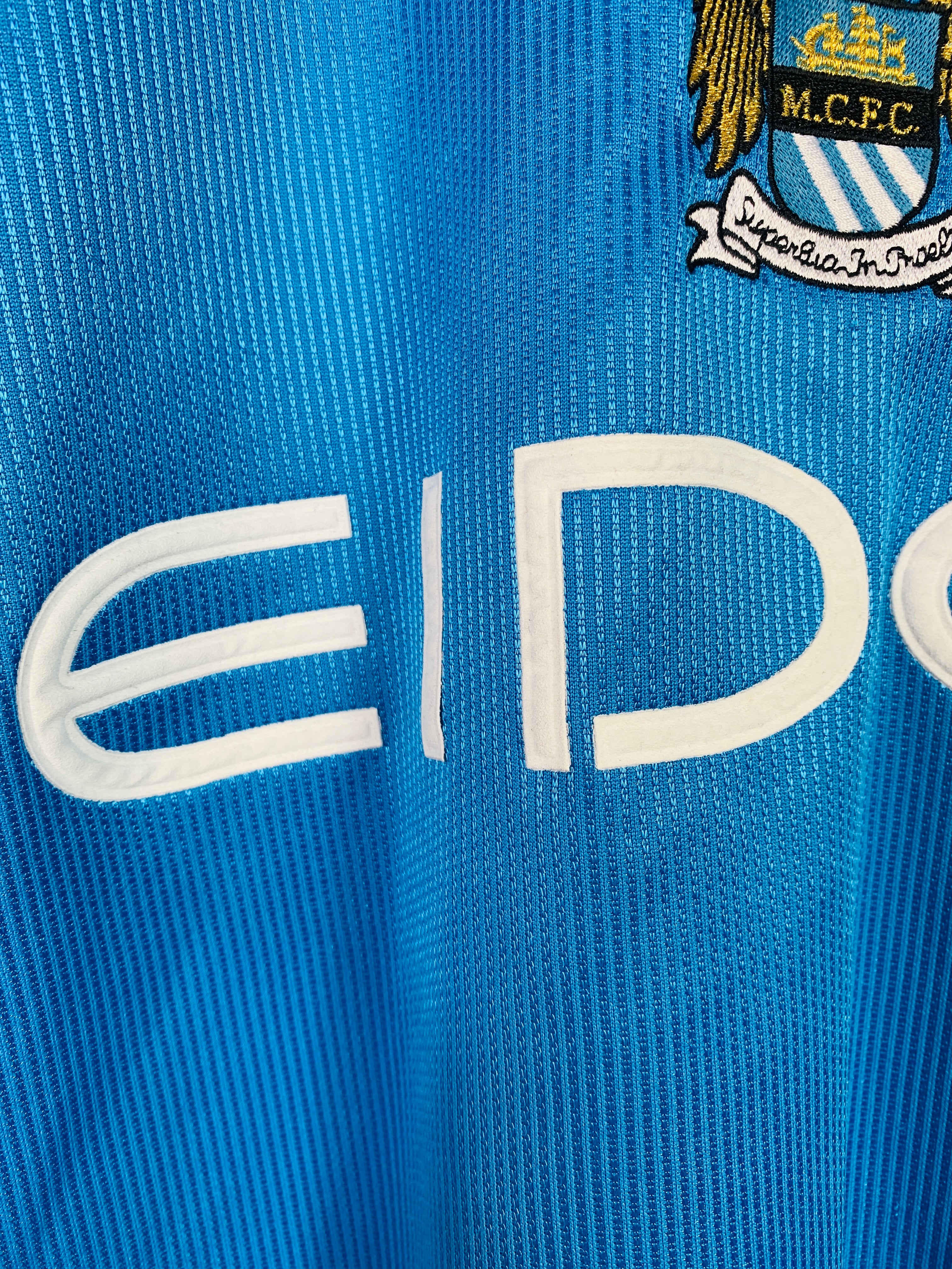 MANCHESTER CITY 1999/2001 HOME SHIRT #15 HAALAND