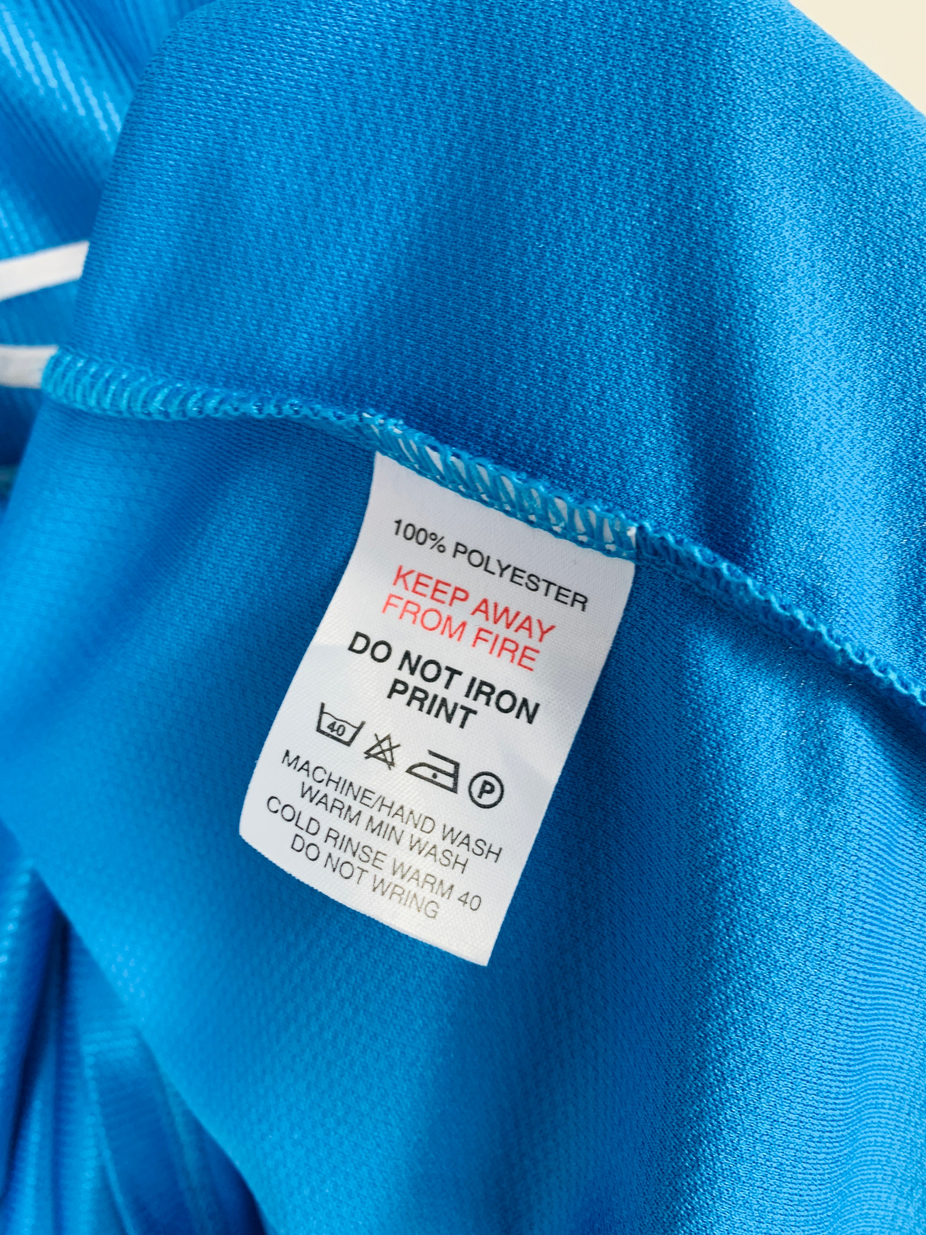 MANCHESTER CITY 1999/2001 HOME SHIRT #15 HAALAND