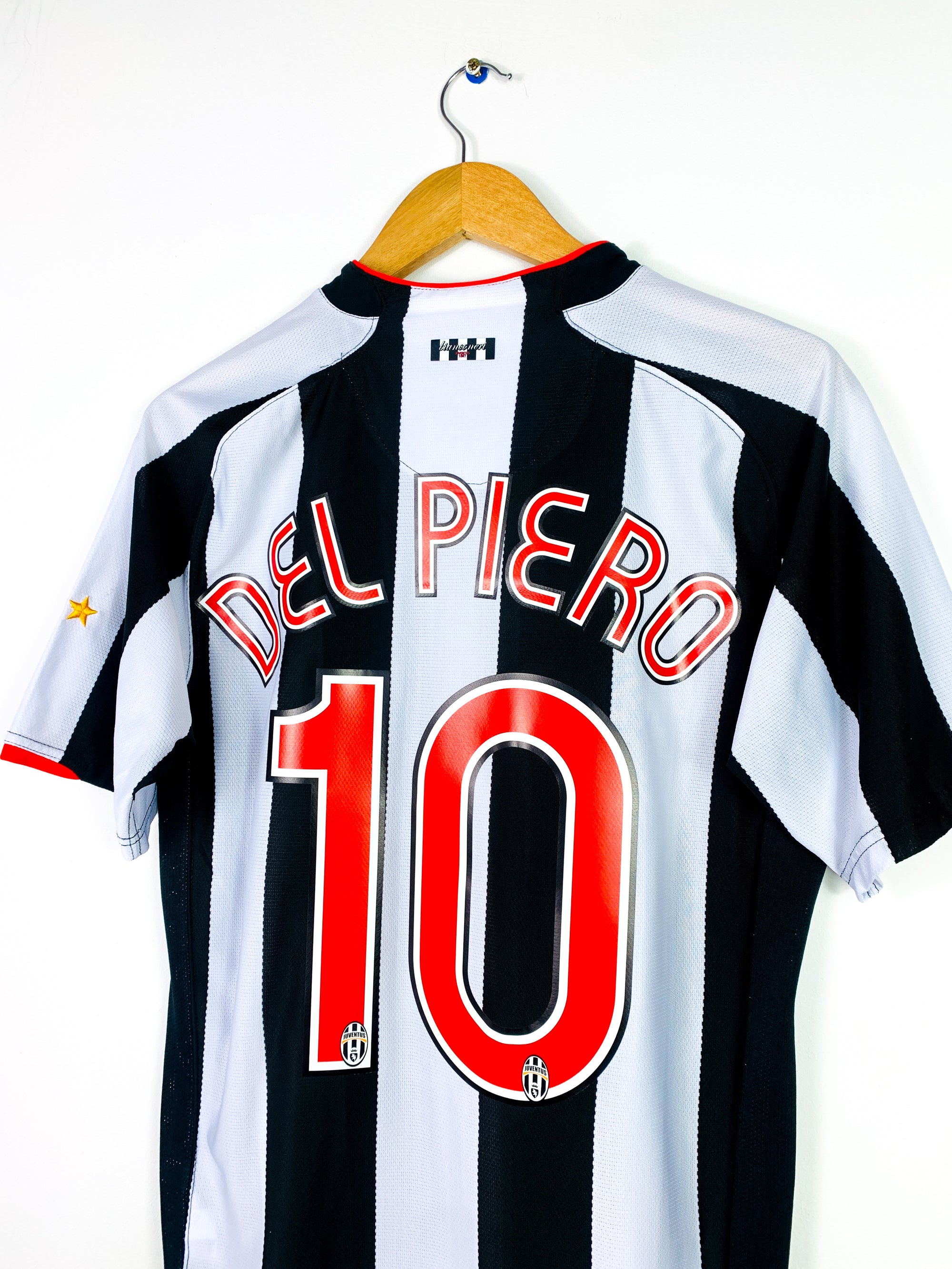 JUVENTUS 2007/2008 HOME SHIRT #10 DEL PIERO