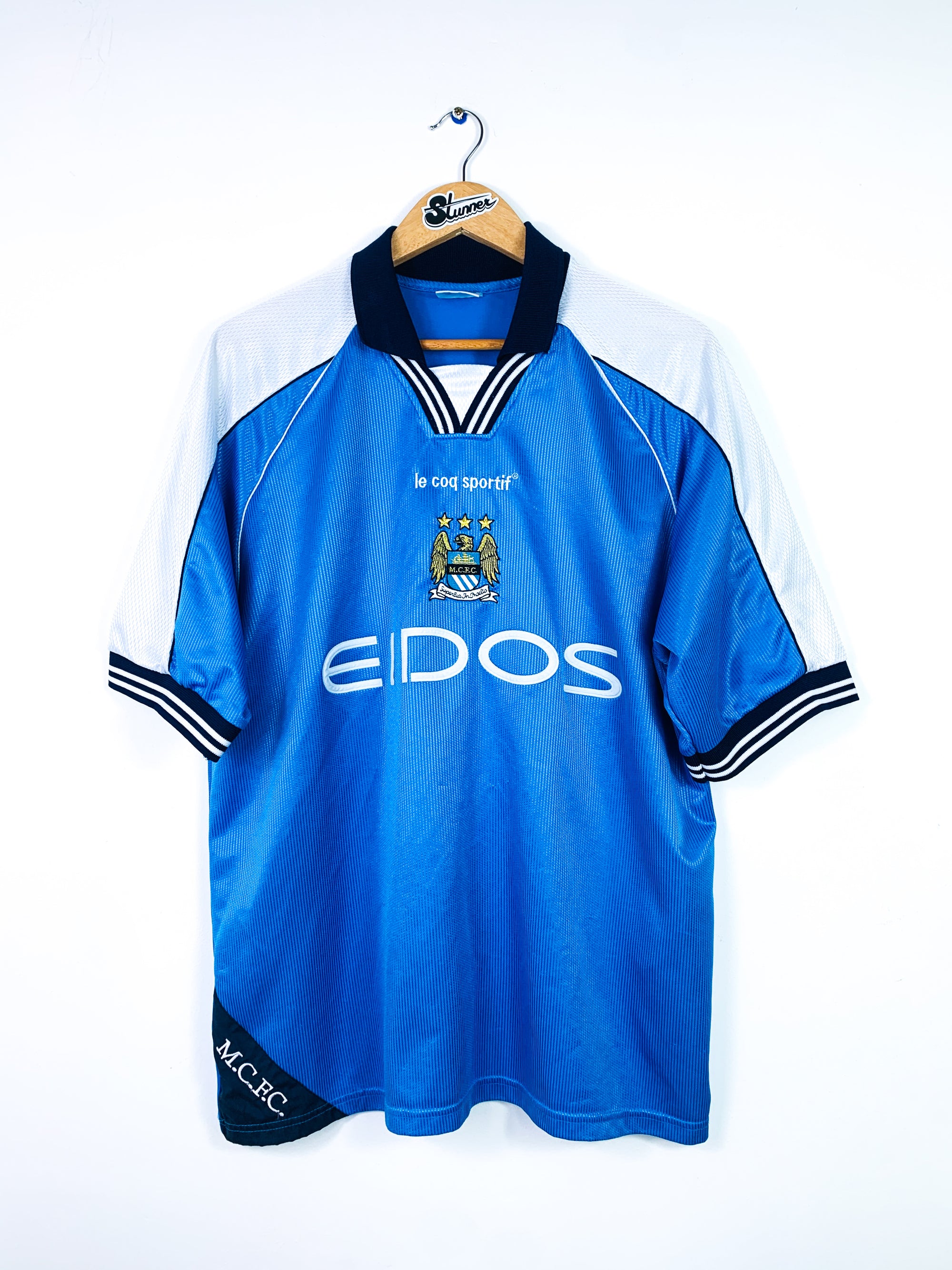 MANCHESTER CITY 1999/2001 HOME SHIRT #15 HAALAND
