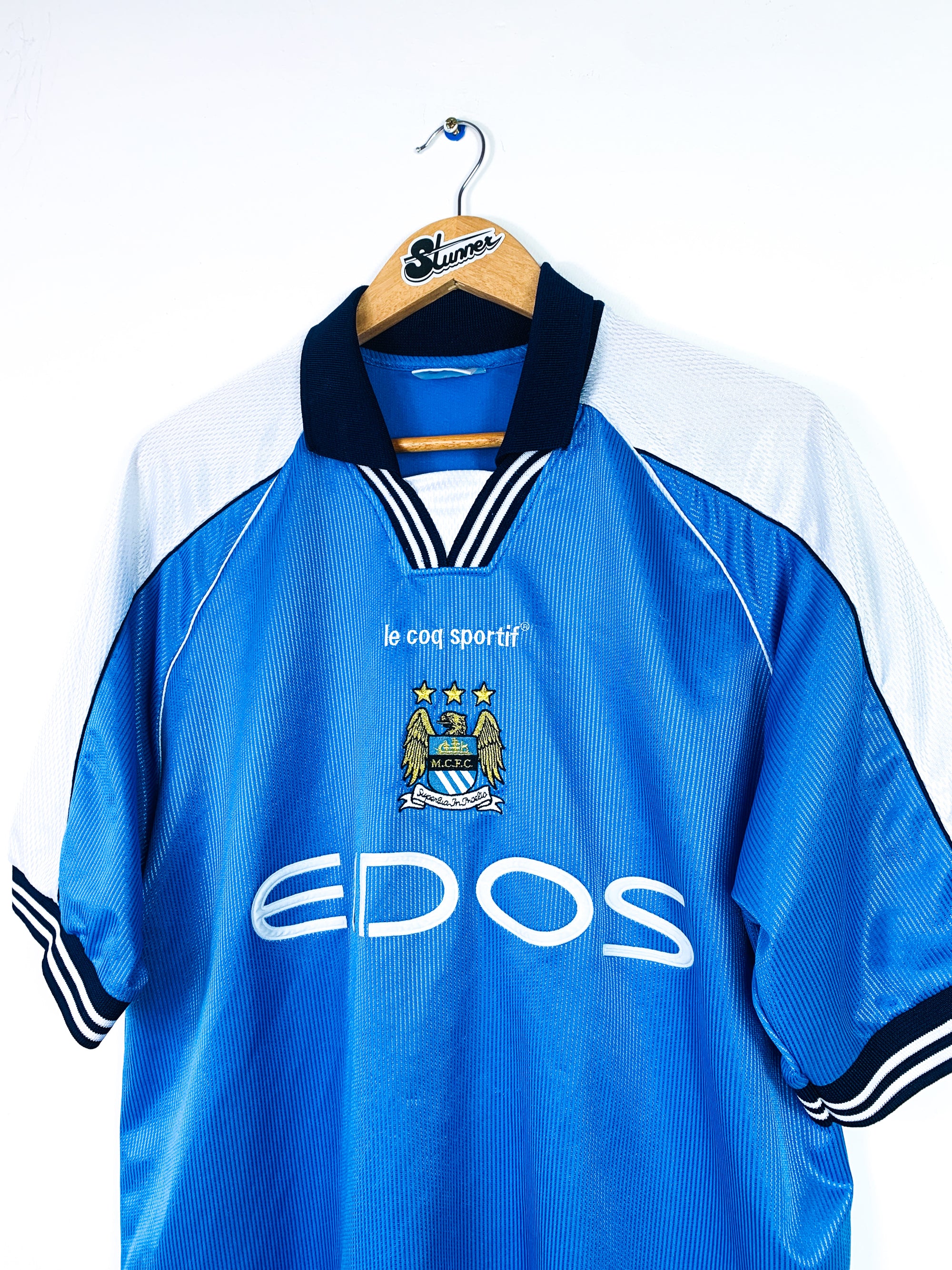 MANCHESTER CITY 1999/2001 HOME SHIRT #15 HAALAND