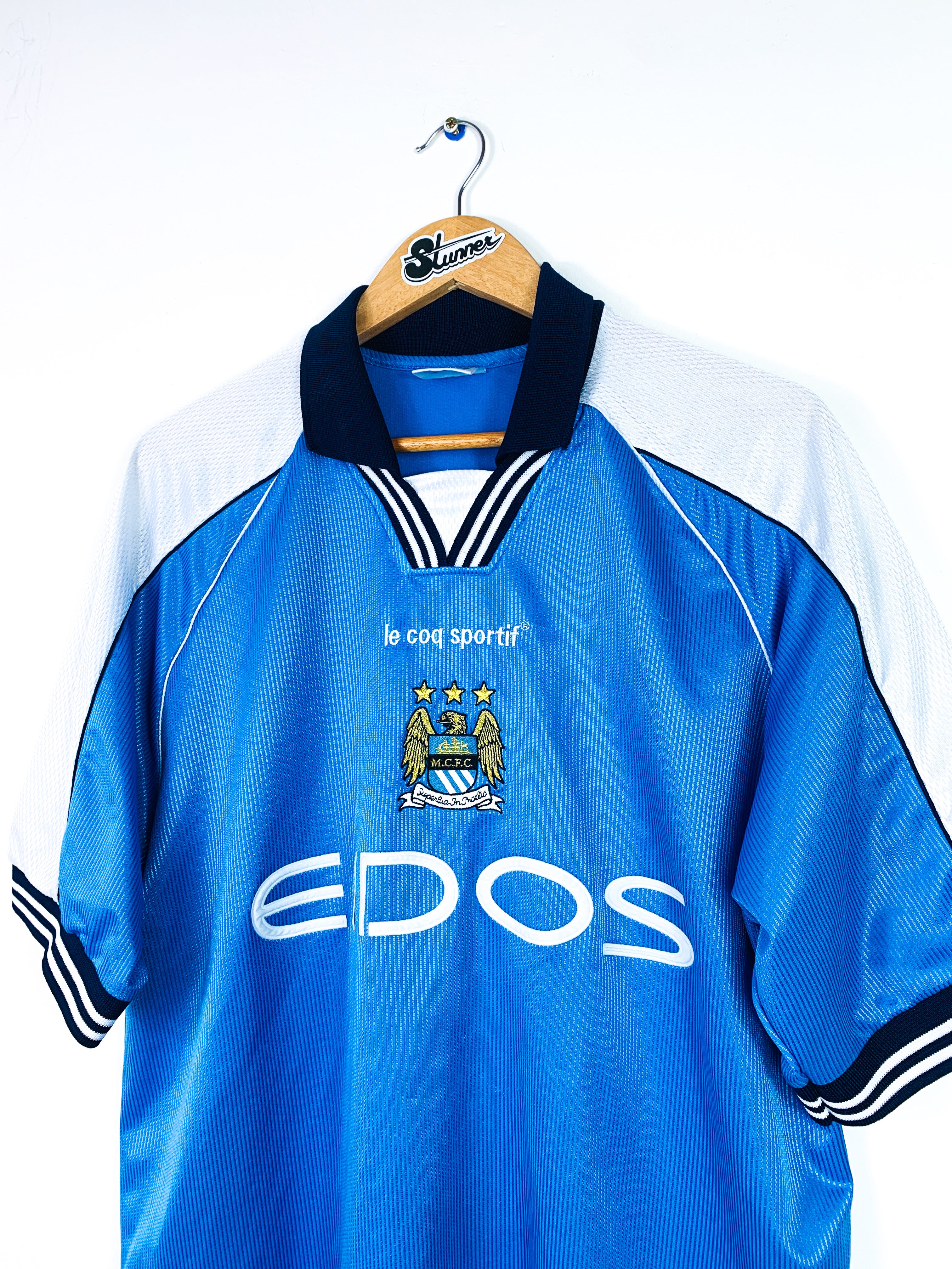 MANCHESTER CITY 1999/2001 HOME SHIRT #15 HAALAND