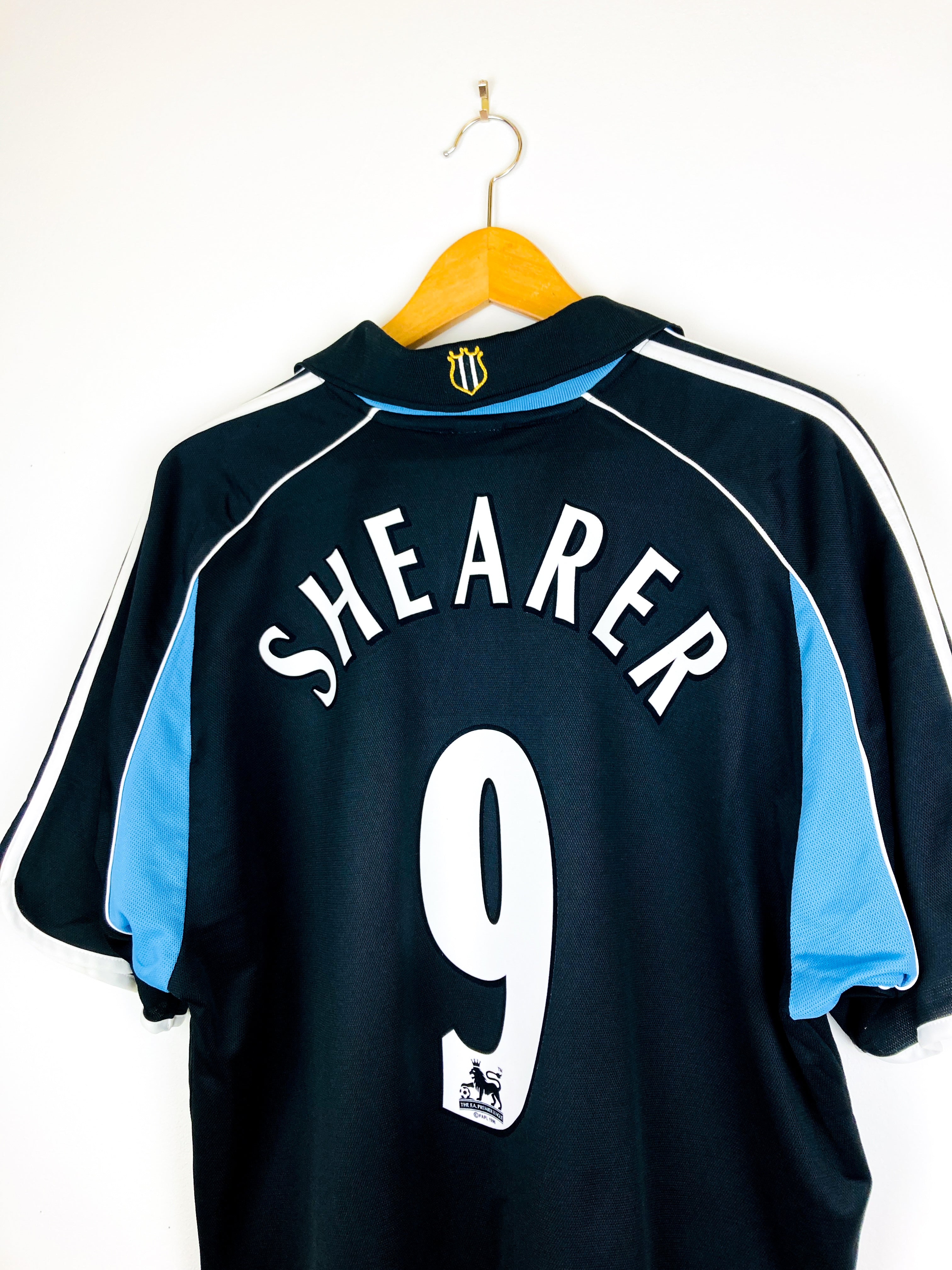 NEWCASTLE UNITED 2000/2001 AWAY SHIRT #9 SHEARER