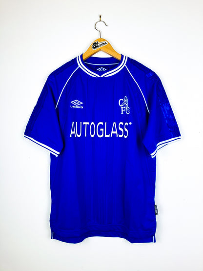 CHELSEA 1999/2001 HOME SHIRT #25 ZOLA