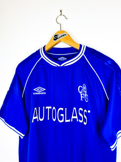 CHELSEA 1999/2001 HOME SHIRT #25 ZOLA