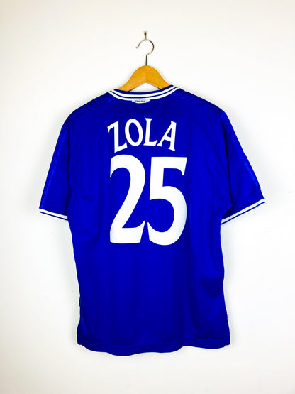 CHELSEA 1999/2001 HOME SHIRT #25 ZOLA