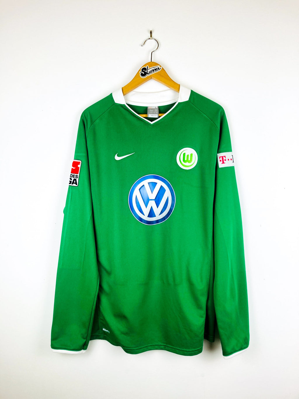 VFL WOLFSBURG 2008/2009 HOME SHIRT #23 GRAFITE [L/S]