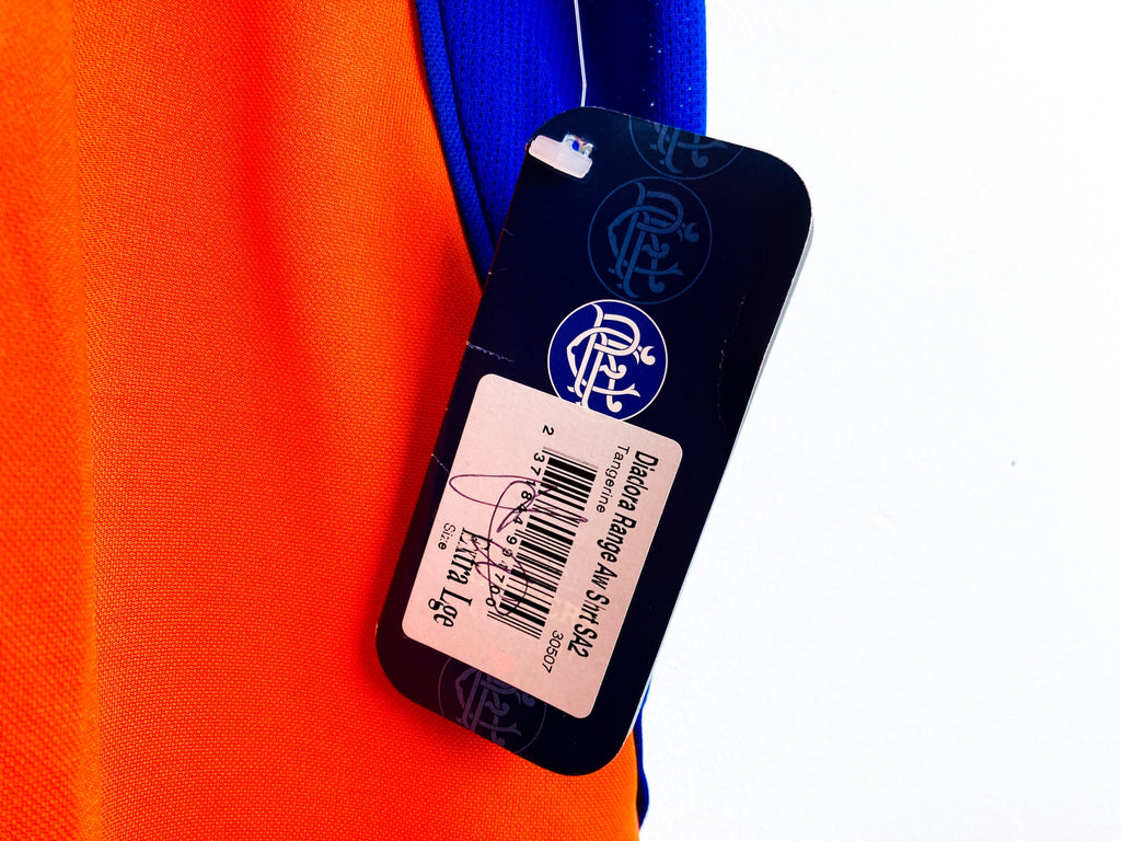 RANGERS 2002/2003 AWAY SHIRT #4 AMORUSO [BNWT]