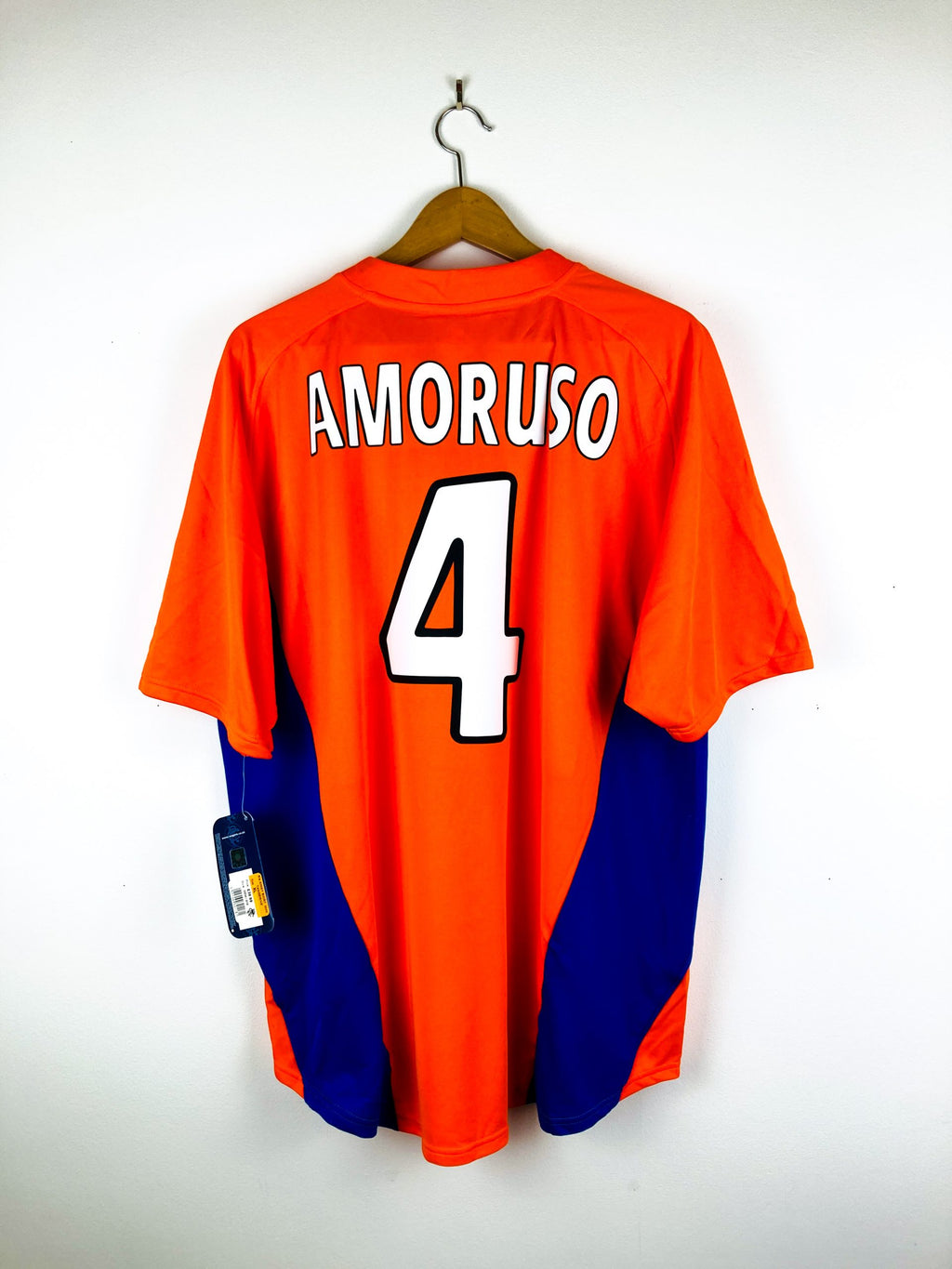 RANGERS 2002/2003 AWAY SHIRT #4 AMORUSO [BNWT]