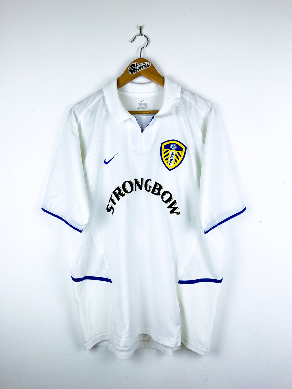 LEEDS UNITED 2002/2003 HOME SHIRT #9 VIDUKA