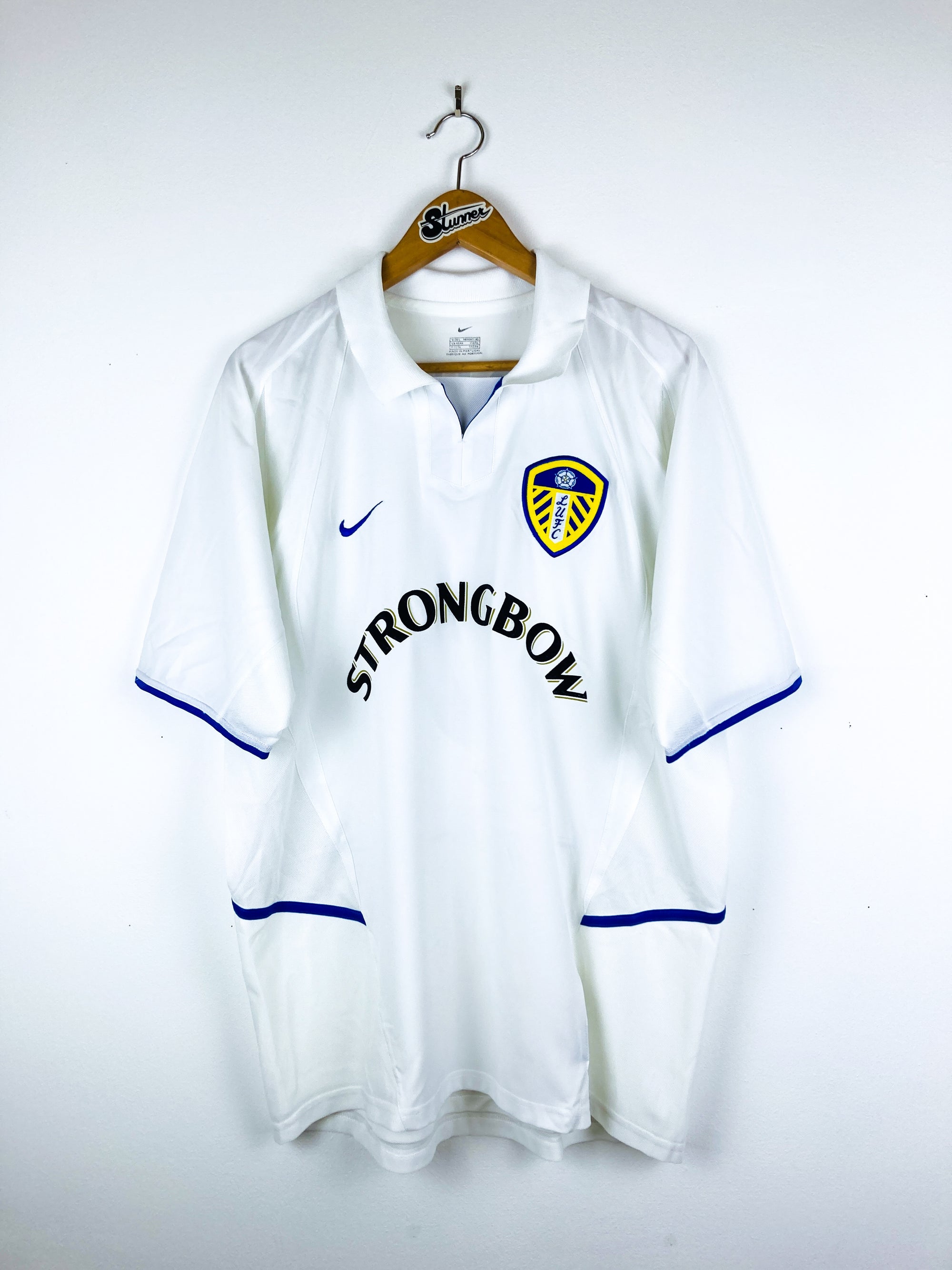 LEEDS UNITED 2002/2003 HOME SHIRT #9 VIDUKA