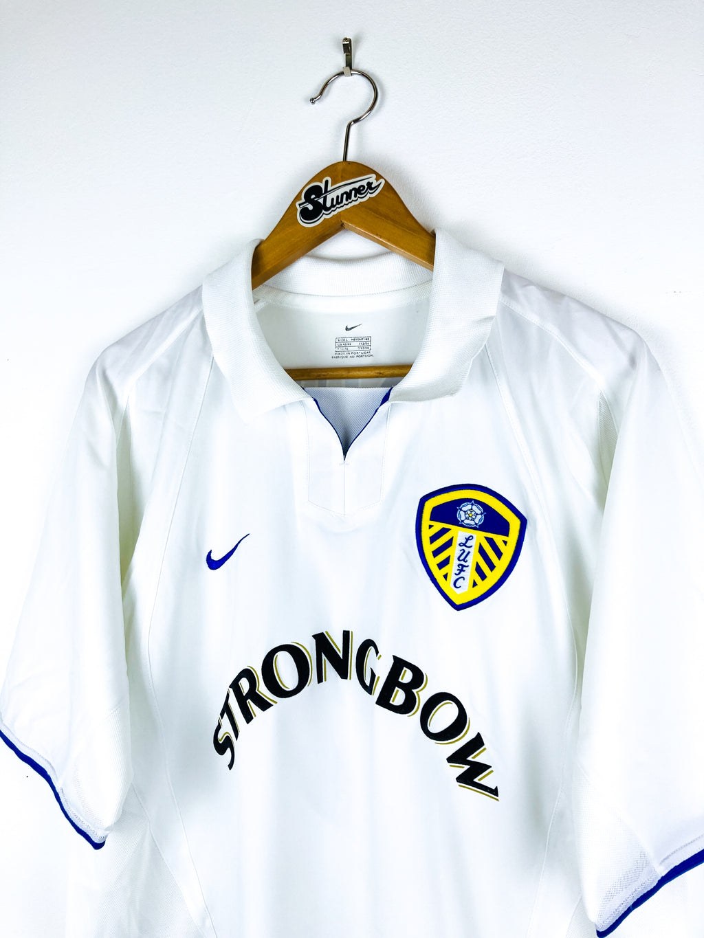 LEEDS UNITED 2002/2003 HOME SHIRT #9 VIDUKA