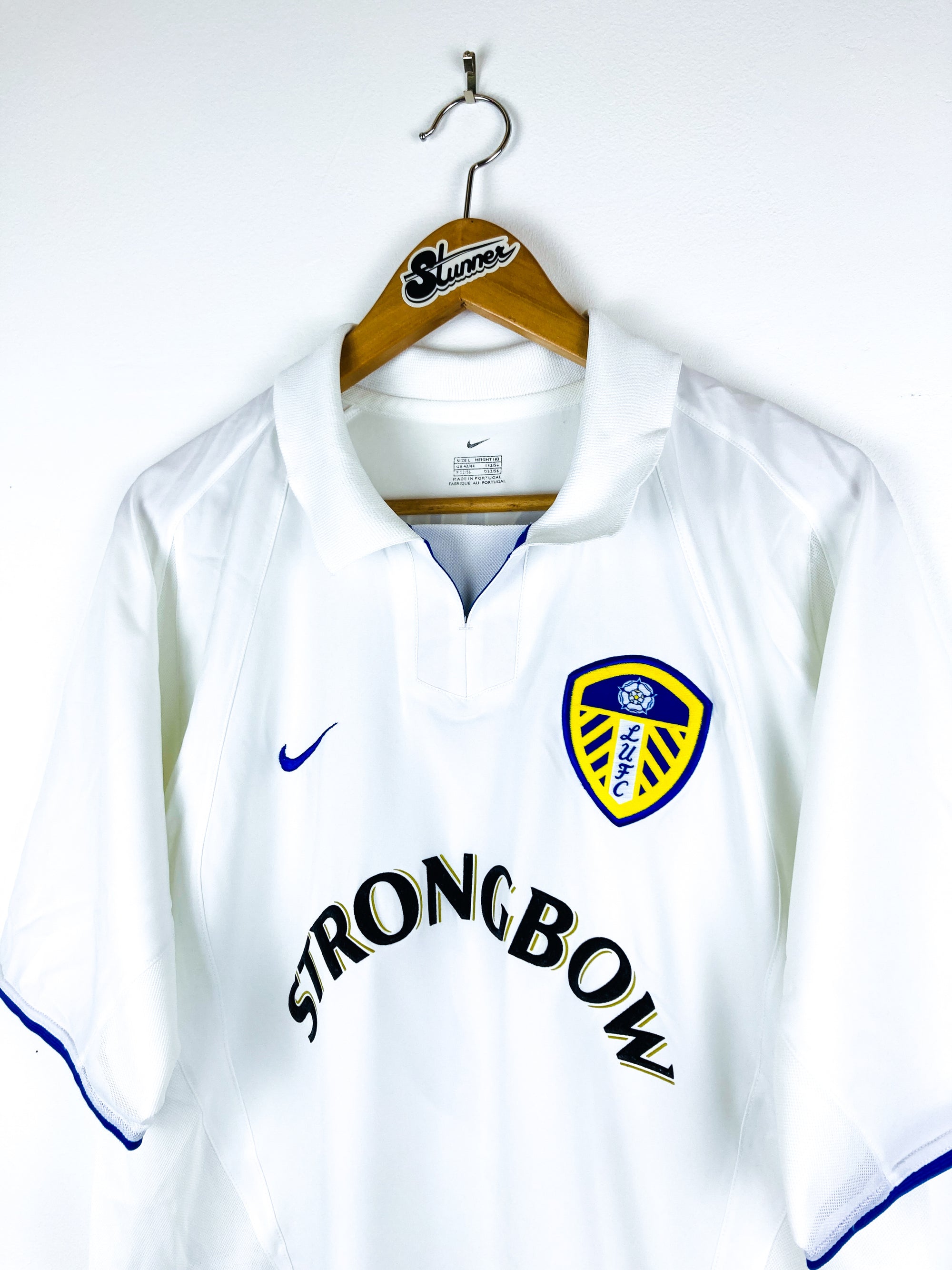 LEEDS UNITED 2002/2003 HOME SHIRT #9 VIDUKA