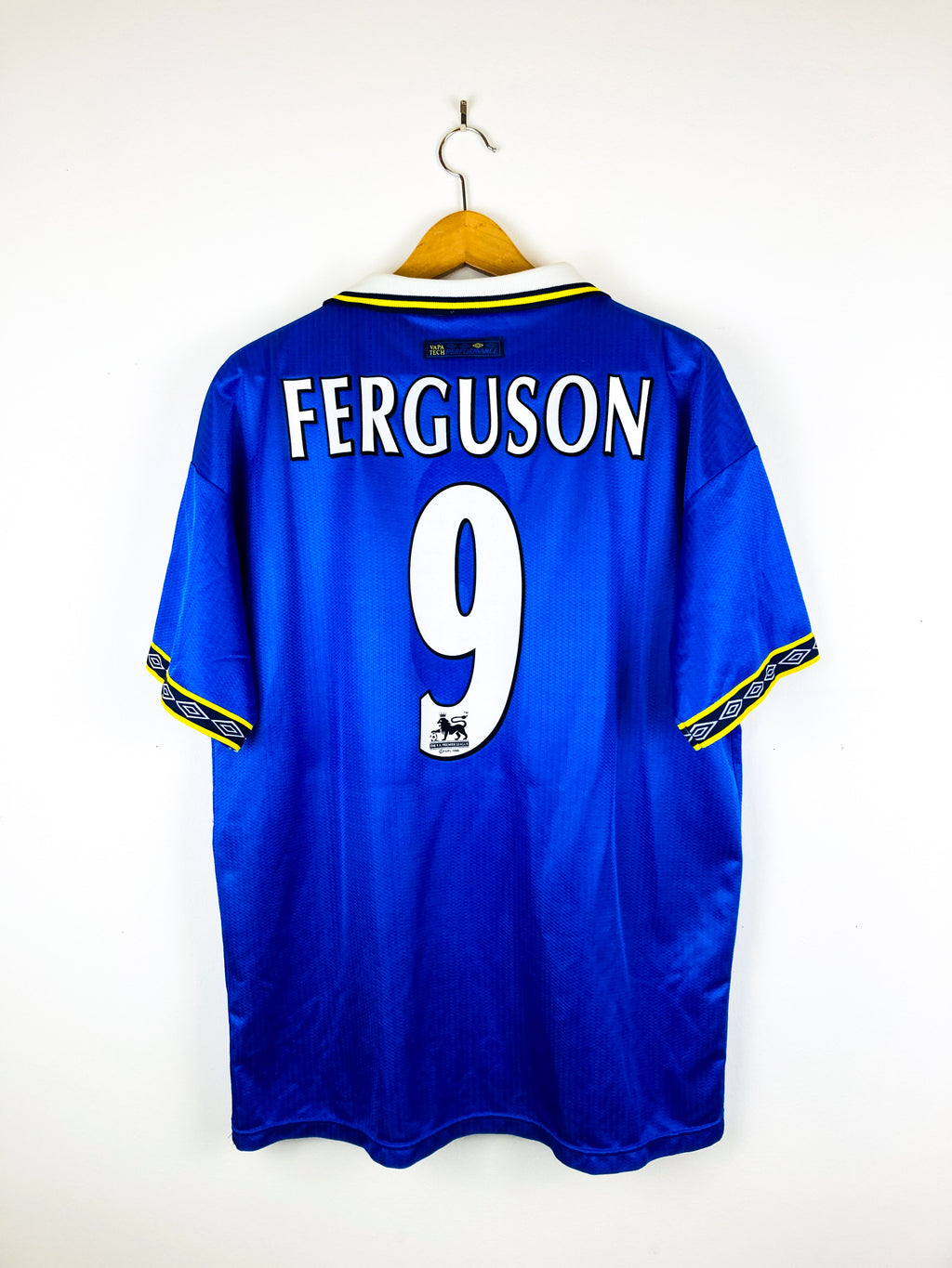 EVERTON 1998/1999 HOME SHIRT #9 FERGUSON