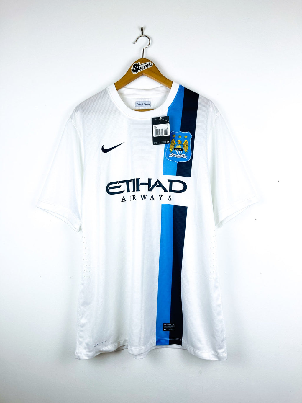 MANCHESTER CITY 2013/2014 *PLAYER ISSUE* THIRD SHIRT [BNWT]
