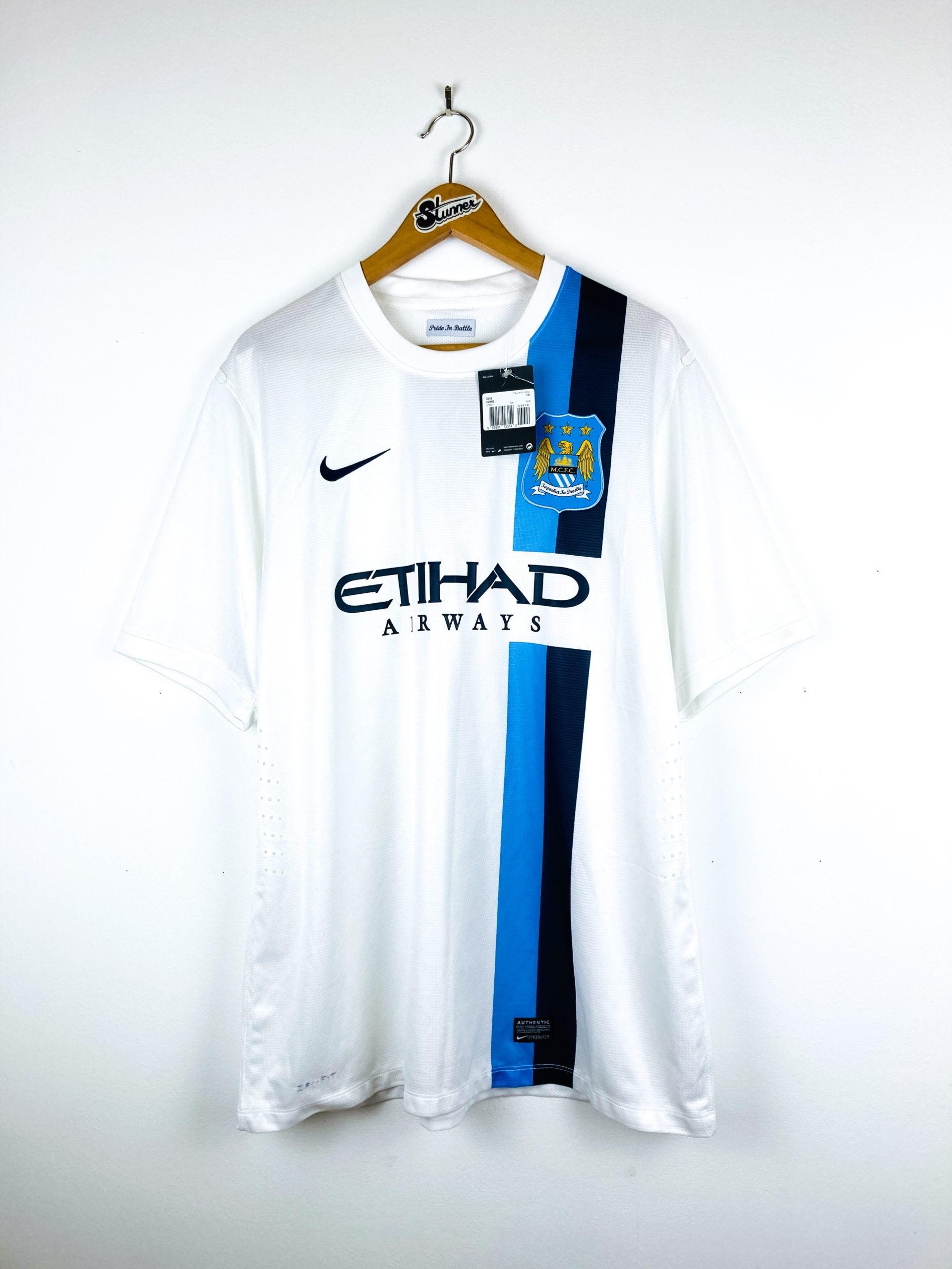 MANCHESTER CITY 2013/2014 *PLAYER ISSUE* THIRD SHIRT [BNWT]
