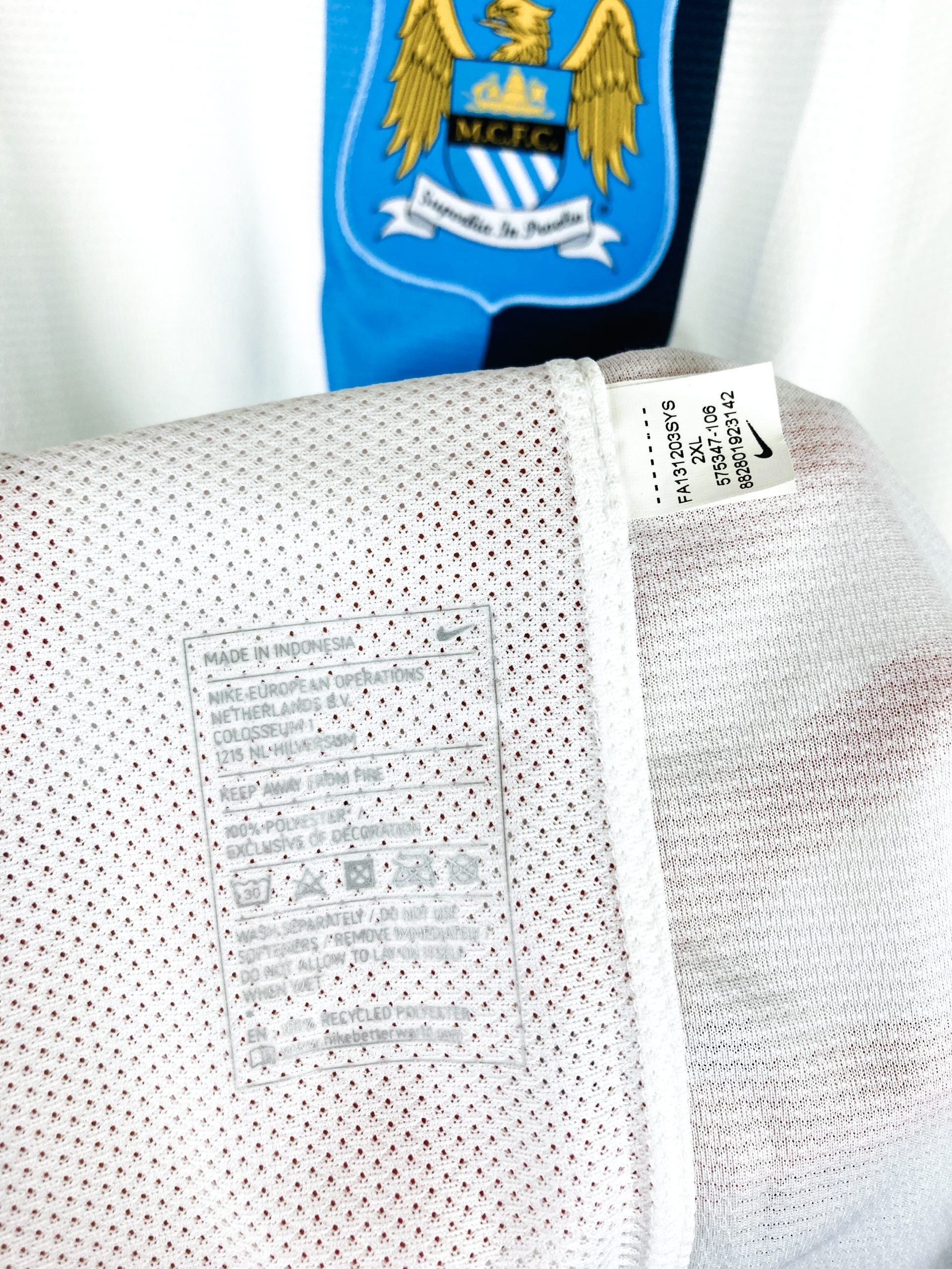 MANCHESTER CITY 2013/2014 *PLAYER ISSUE* THIRD SHIRT [BNWT]