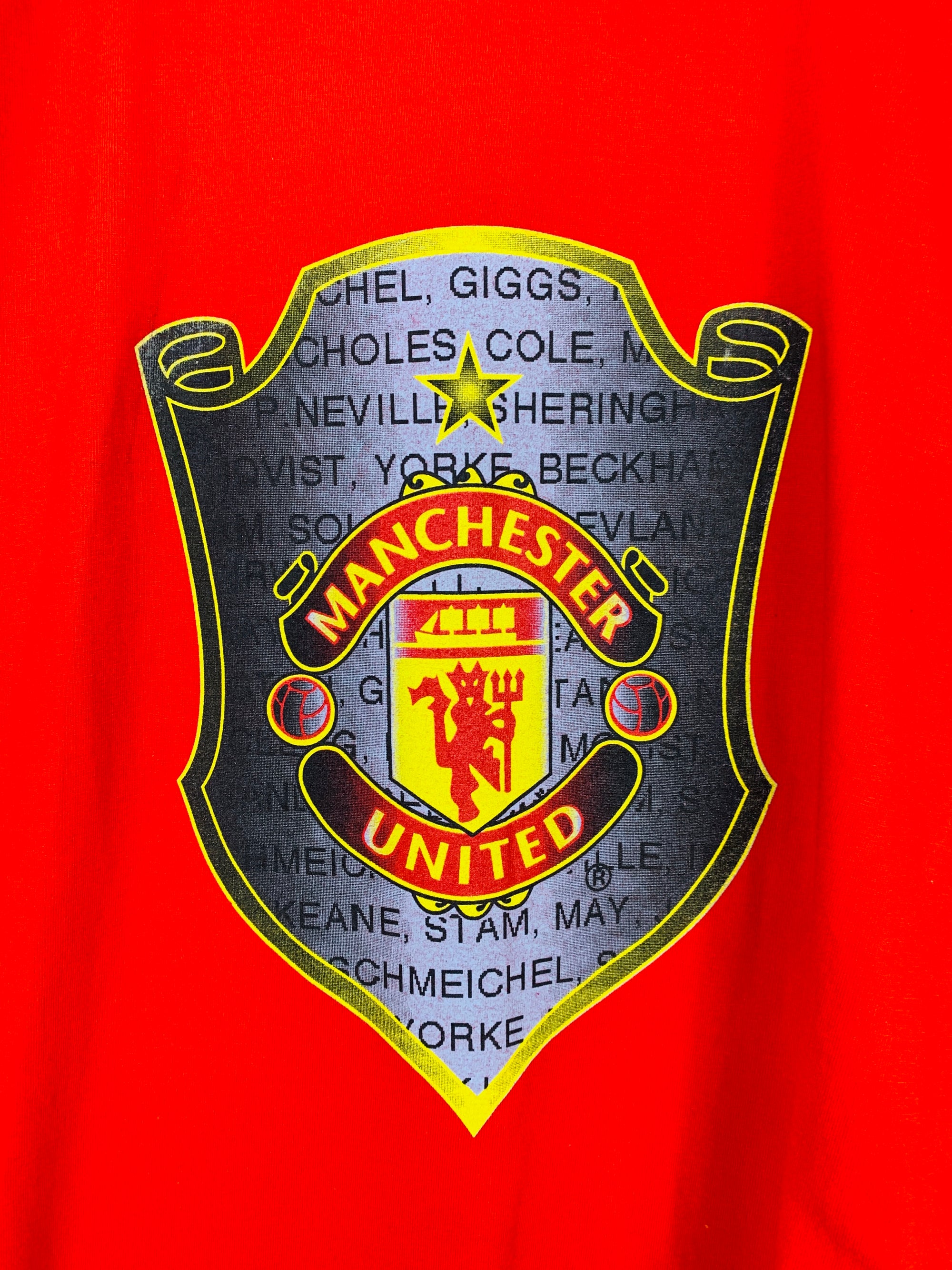 MANCHESTER UNITED 1998/1999 'FINALE' GRAPHIC TEE