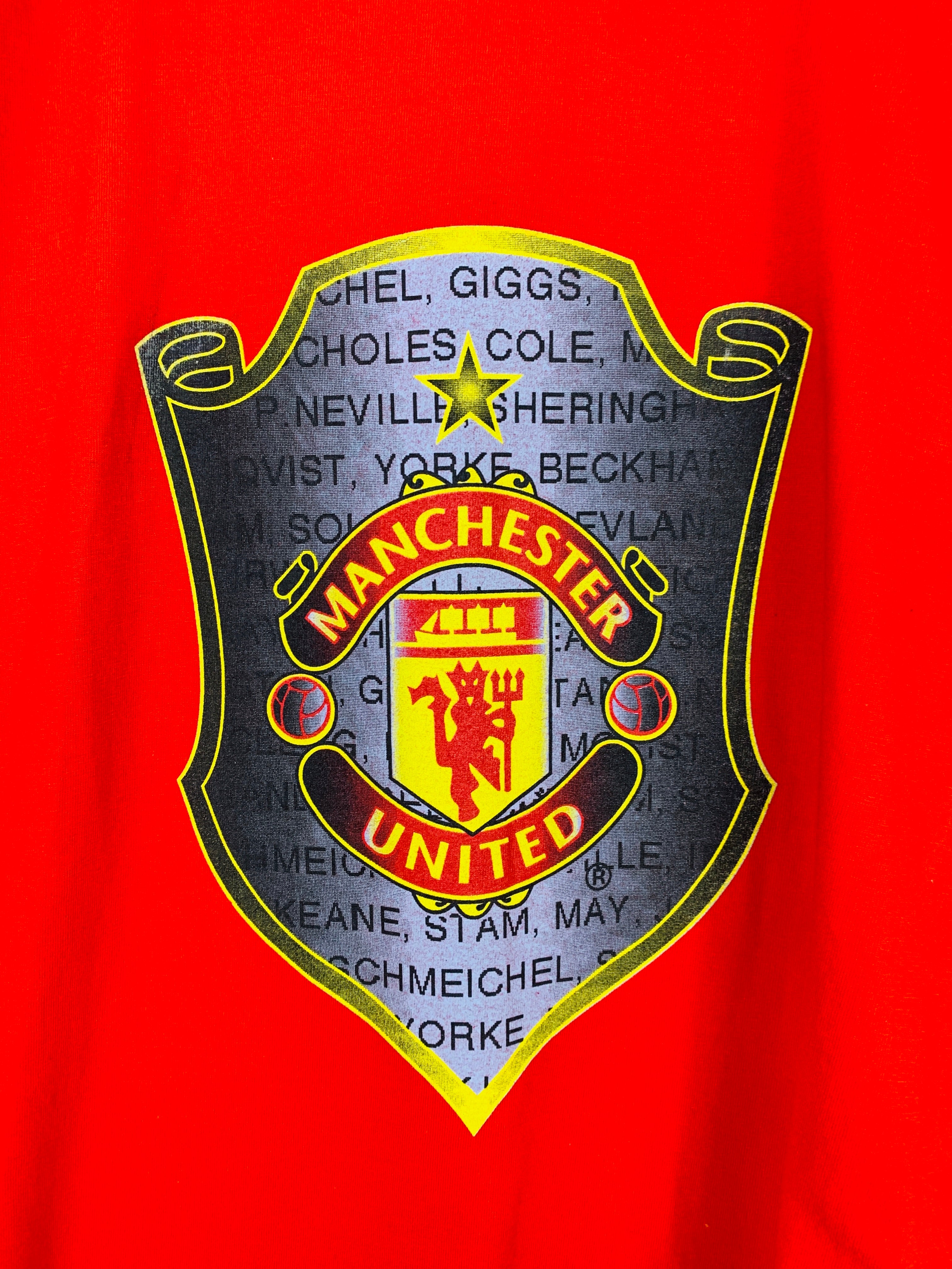 MANCHESTER UNITED 1998/1999 'FINALE' GRAPHIC TEE
