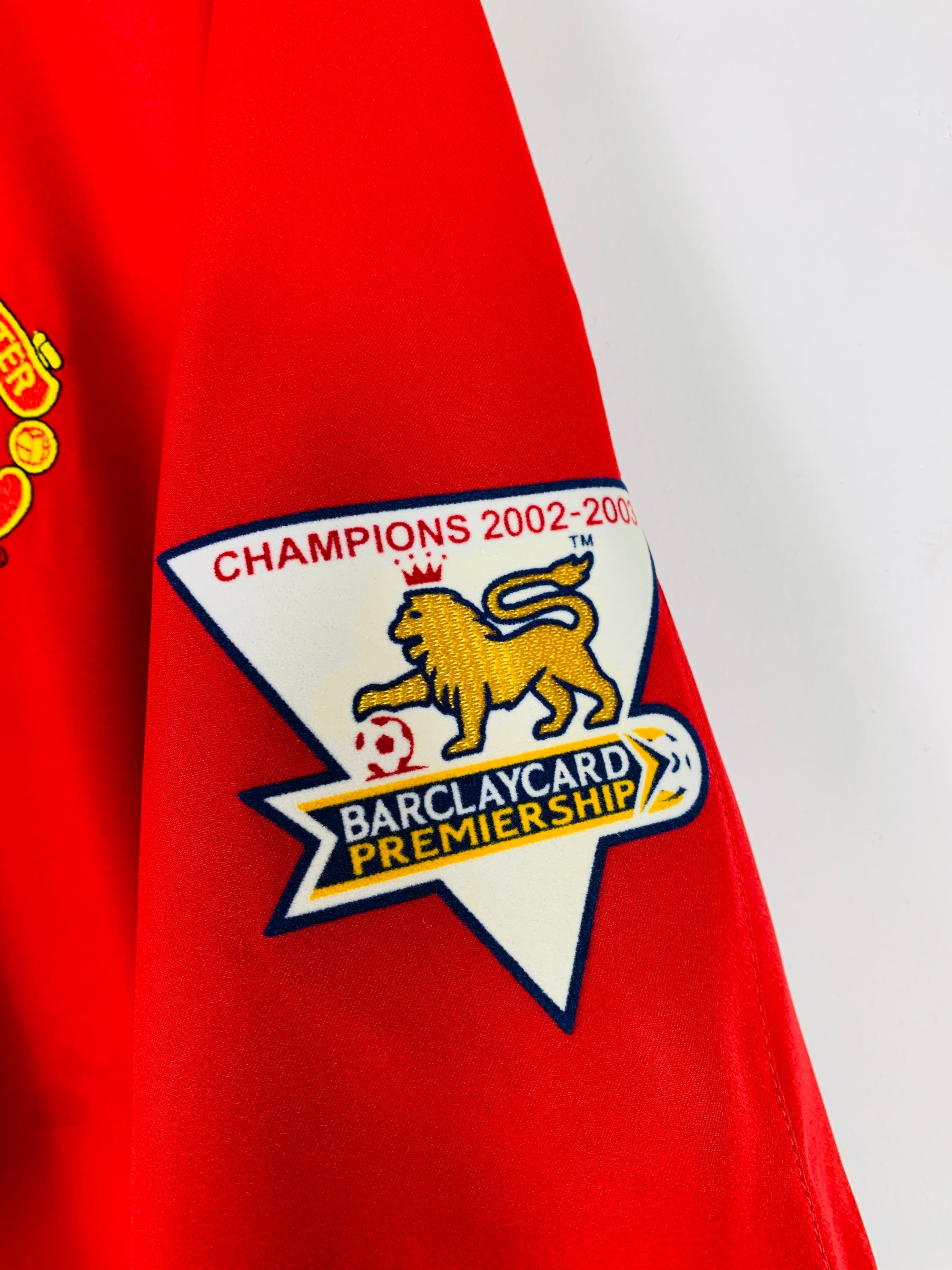 MANCHESTER UNITED 2002/2004 HOME SHIRT #10 VAN NISTELROOY