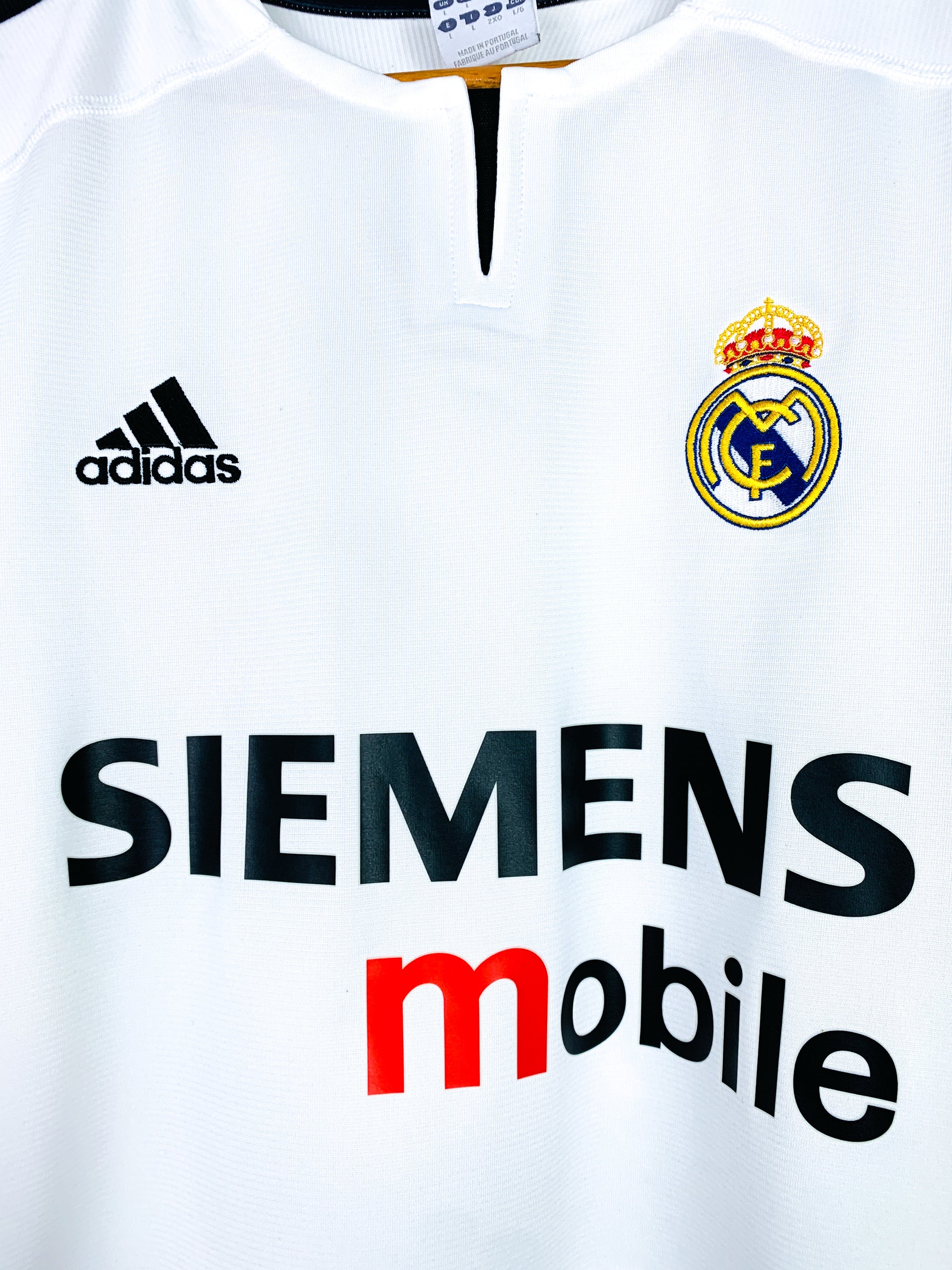 REAL MADRID 2003/2004 HOME SHIRT #23 BECKHAM
