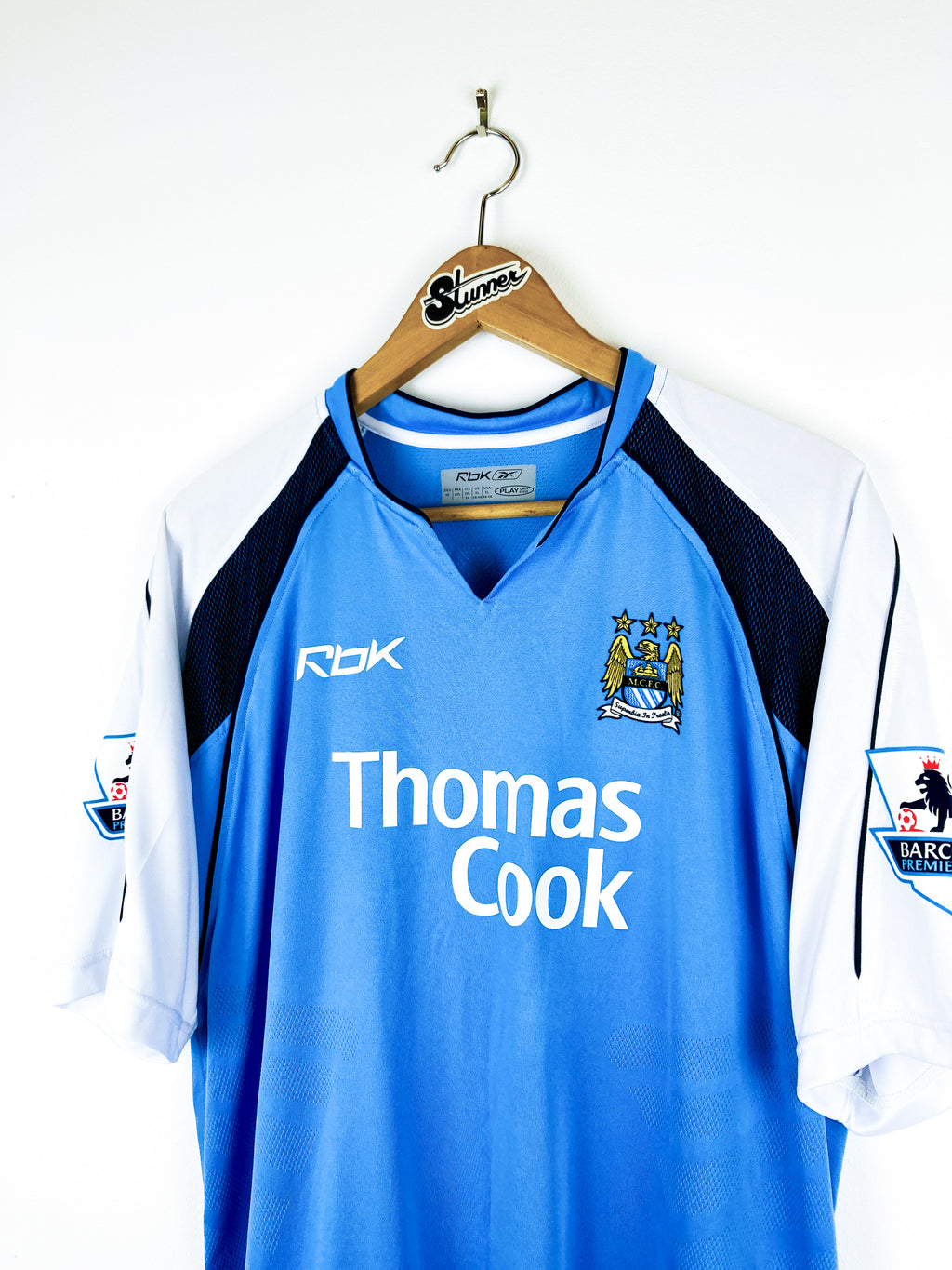 MANCHESTER CITY 2006/2007 HOME SHIRT #11 VASSELL